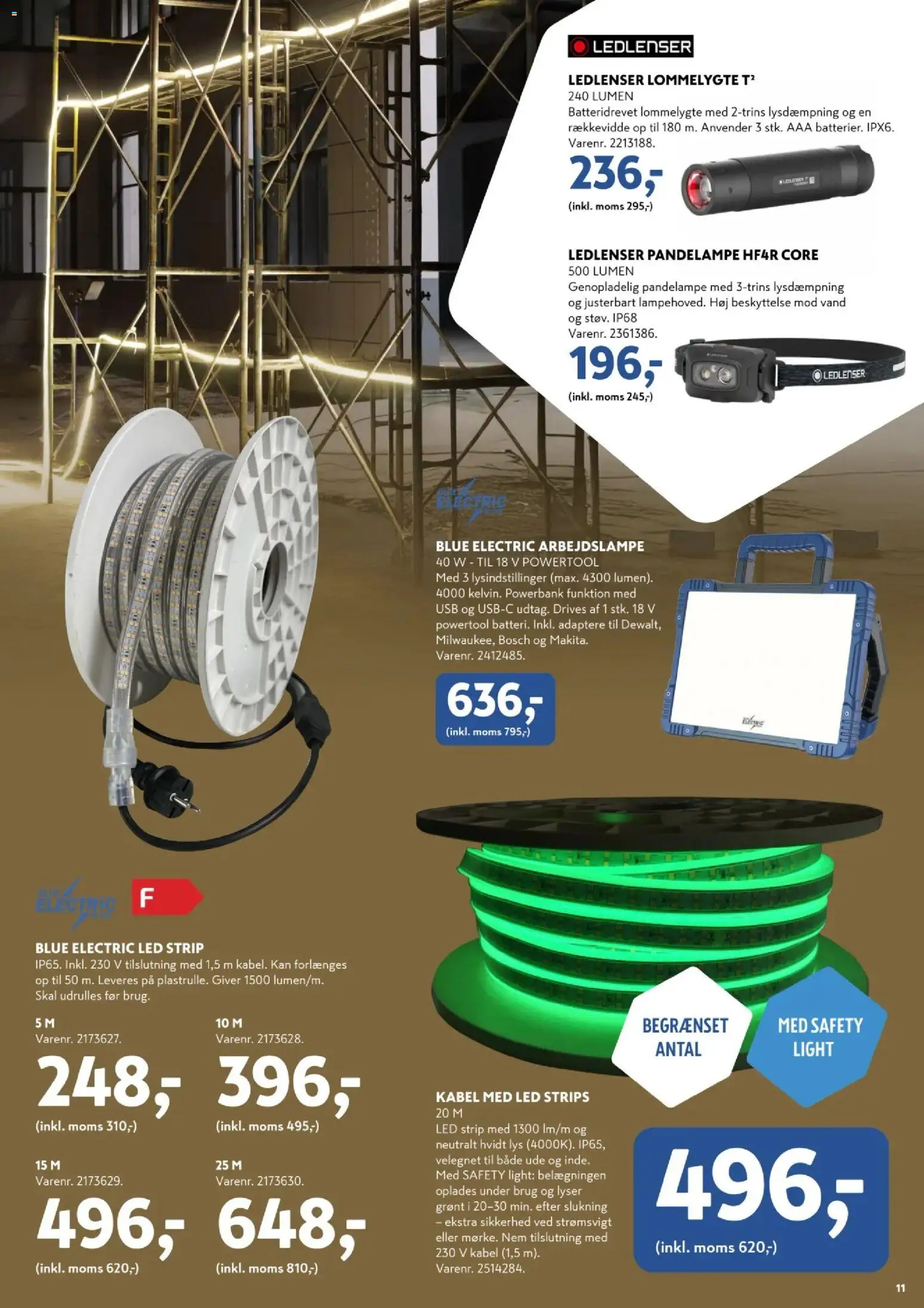 Davidsen tilbudsavis – gyldig fra 02.11.2025 | Side: 11 | Produkter: Powerbank, USB, Adaptere, Kabel