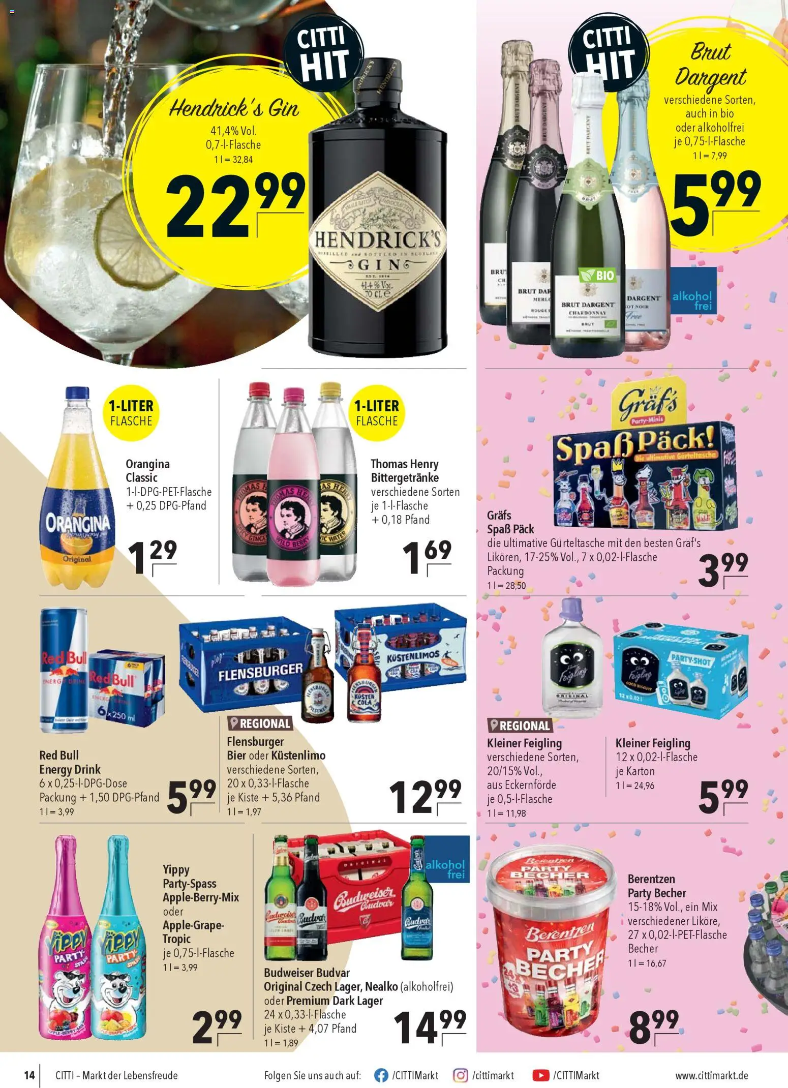 CITTI Markt Prospekt 	 – gültig ab 11.02.2026 | Seite: 14