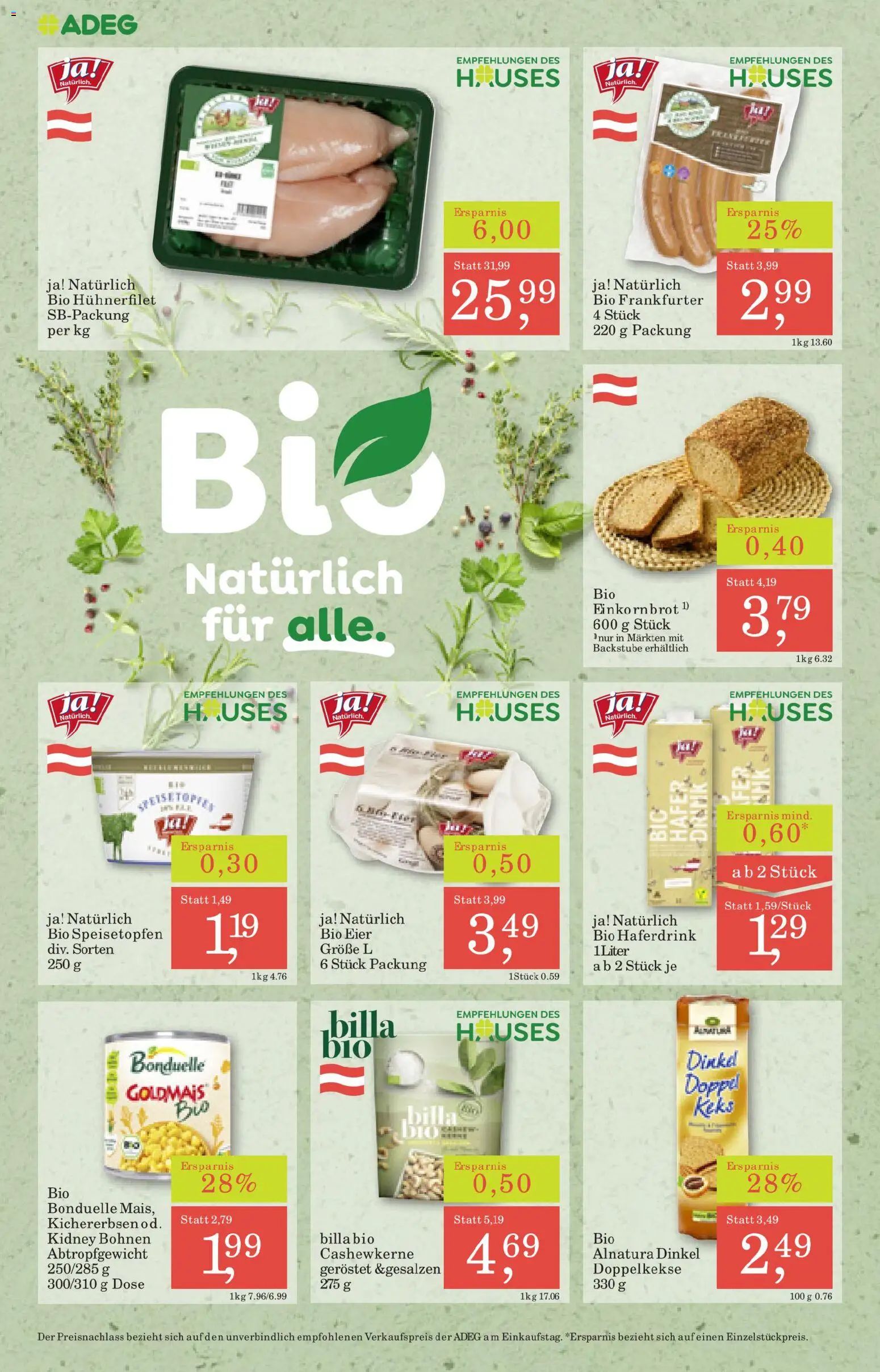 ADEG Vorarlberg gültig ab 06.11.2025 | Seite: 6 | Produkte: Eier