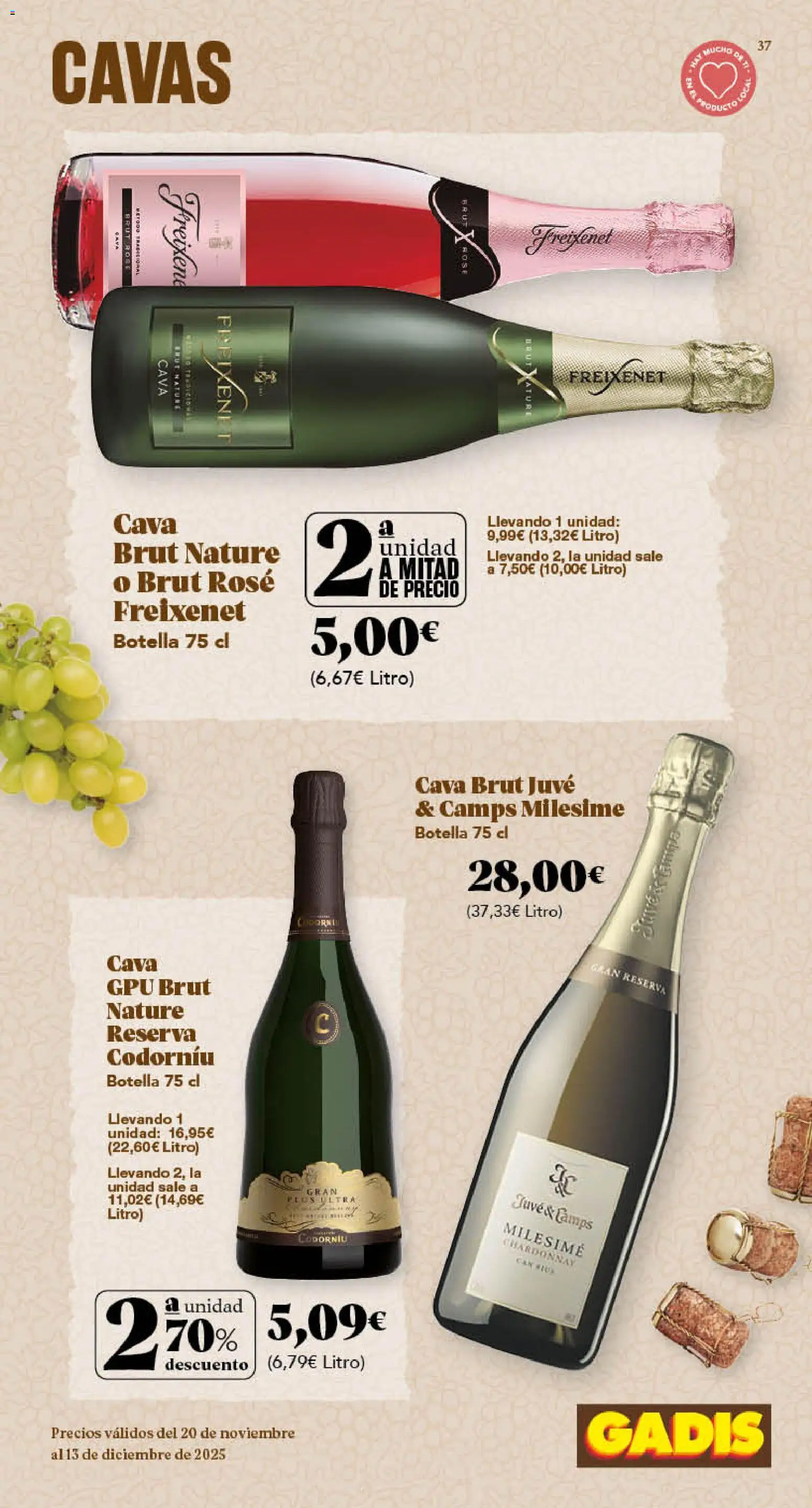Gadis - folleto │ válido desde el 20.11.2025 | Página: 37