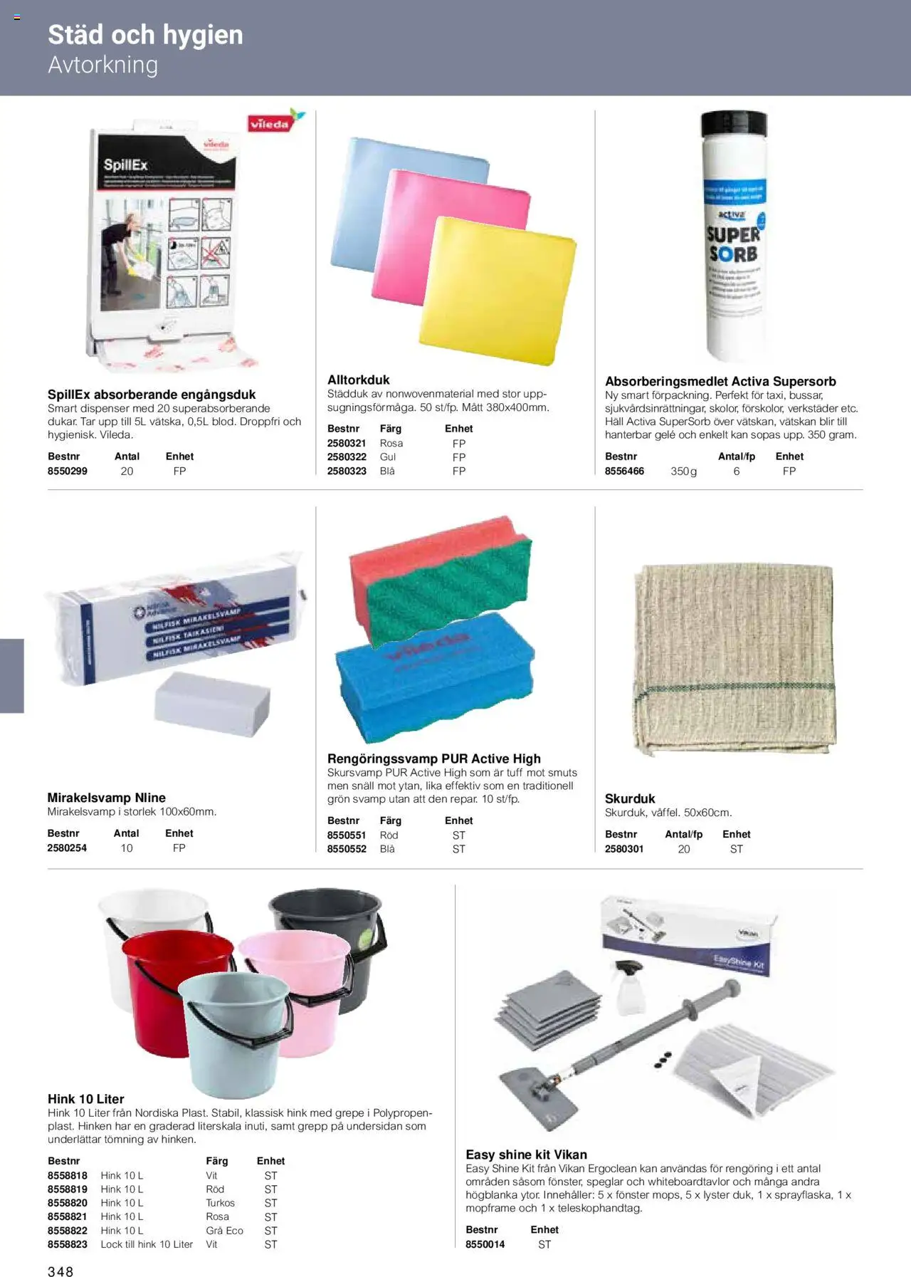 Office Depot reklamblad aktuell från 15.02.2024 | Sida: 350 | Produkter: Svamp, Hink, Häll