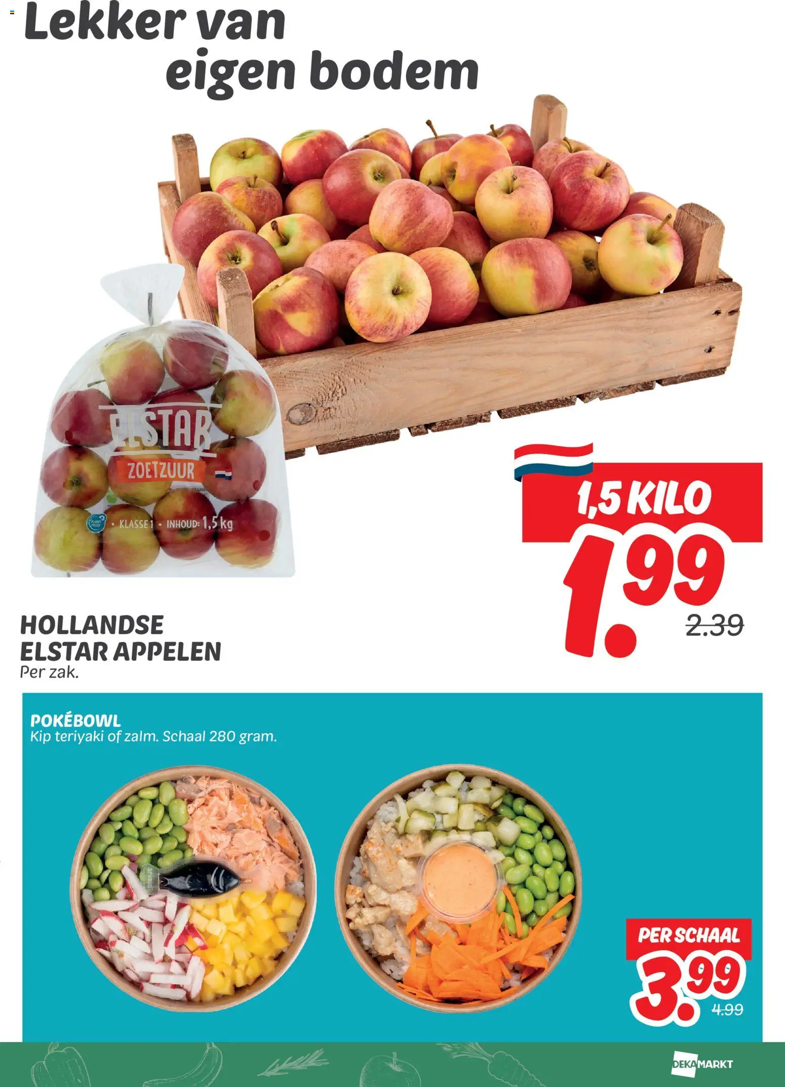 {H1} | Pagina: 9 | Producten: Schaal, Appelen, Kip