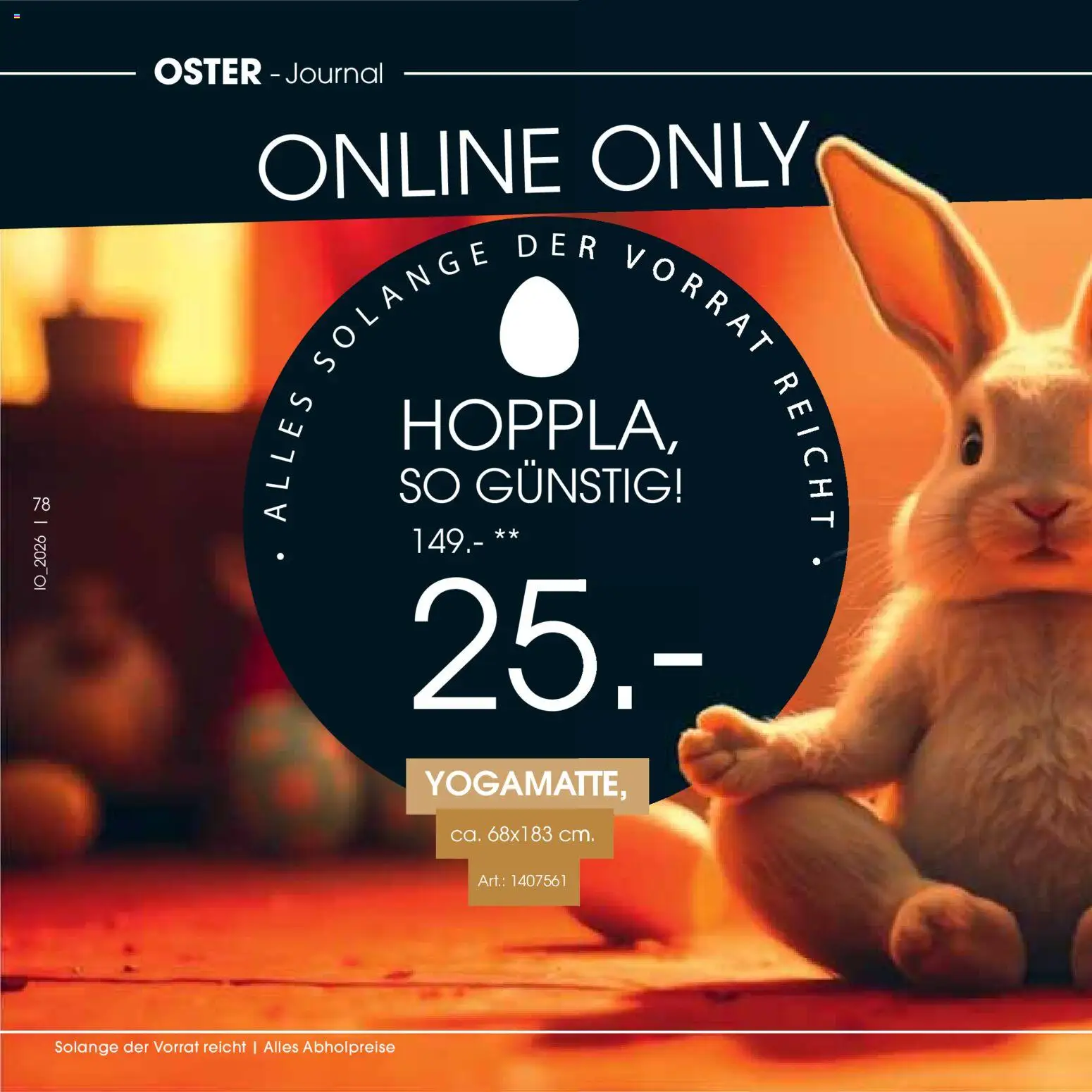 Zurbrüggen Oster-Journal – gültig ab 23.03.2026 | Seite: 78