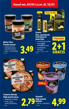 Isostar Bars, sportdrank, fruit boost of powertabs, verschillende soorten, vanaf € 4,59 tot € 9,09 per stuk, verschillende inhouden - Voorbeeld van een folder van Lidl, geldig van 07.01.2026 | Pagina: 37