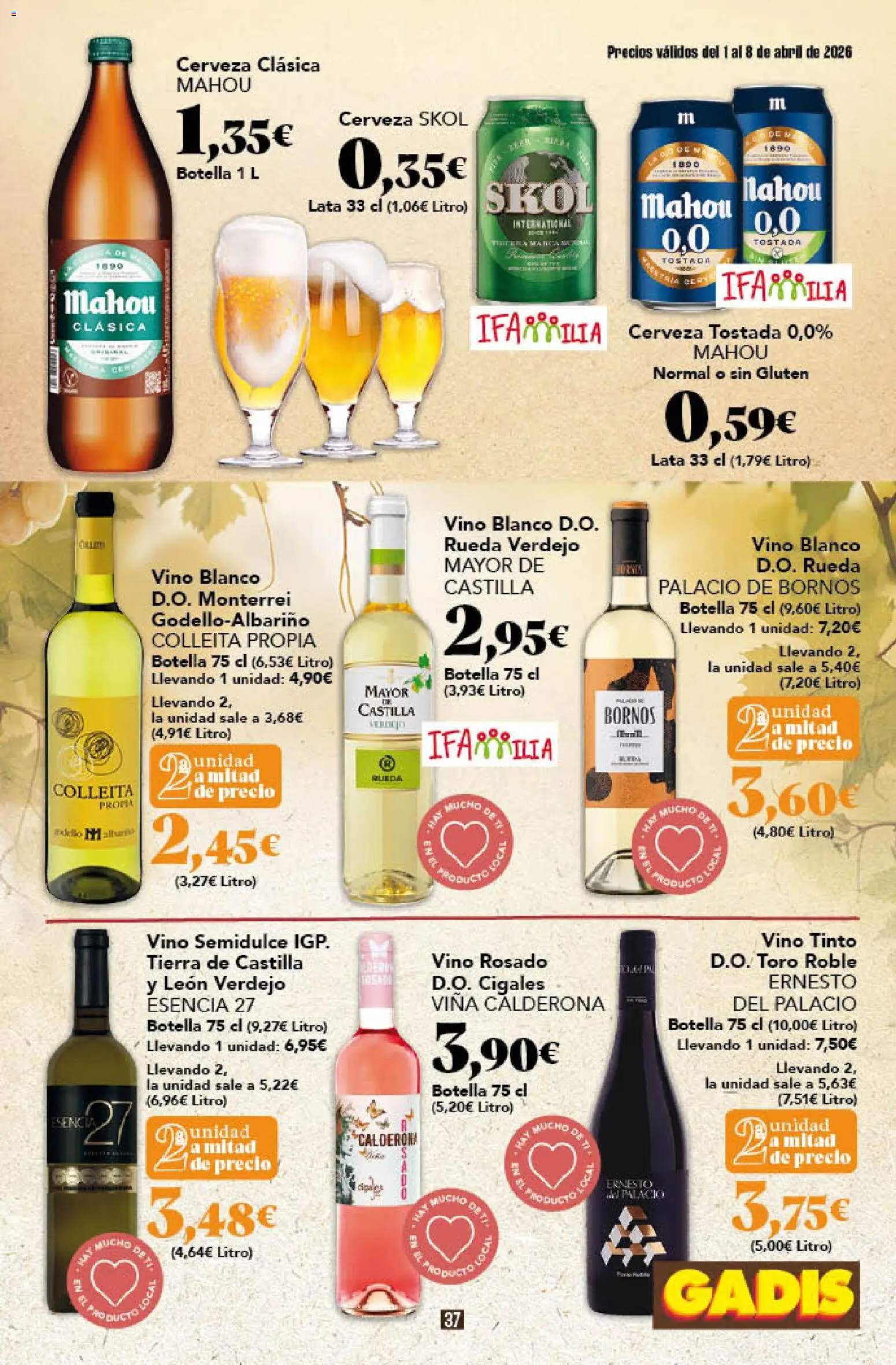 Gadis folleto │ válido desde el 01.04.2026 | Página: 37