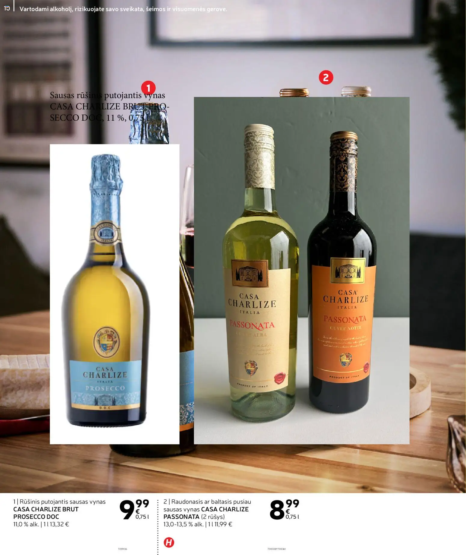 Rimi akcijos nuo 02.12.2025 | Puslapis: 10 | Prekių: Vynas