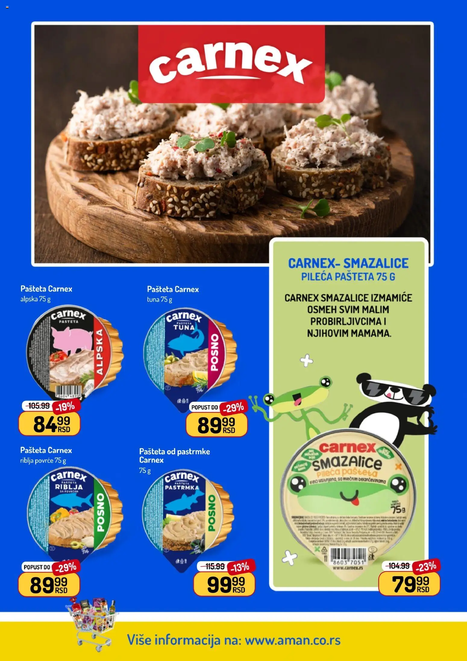Aman katalog - važi od 16.03.2026 | Strana: 8 | Proizvode: Pastrmka, Pašteta