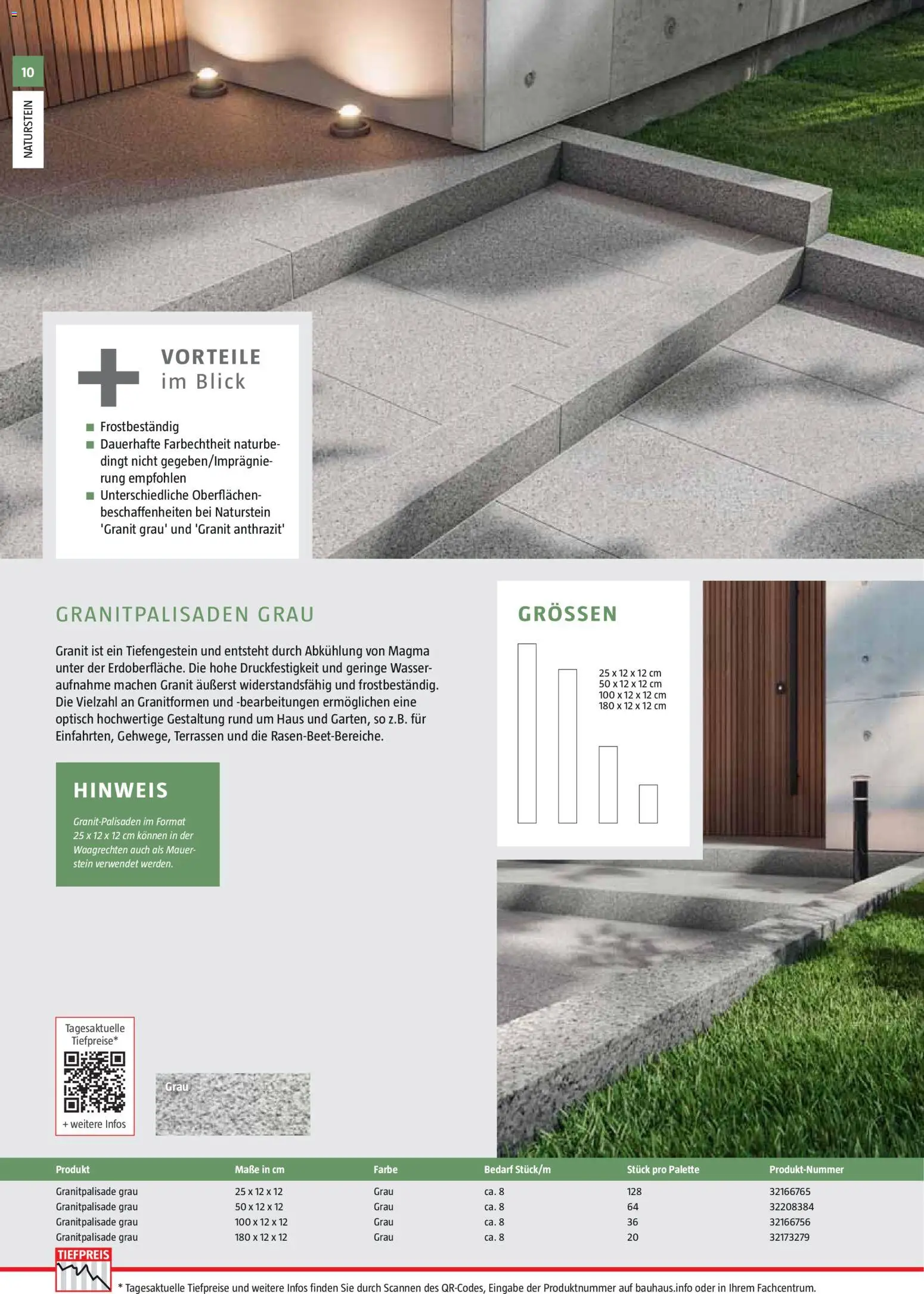 Bauhaus Gartenbaumaterialien 2026 – gültig ab 02.03.2026 | Seite: 10 | Produkte: Wasser