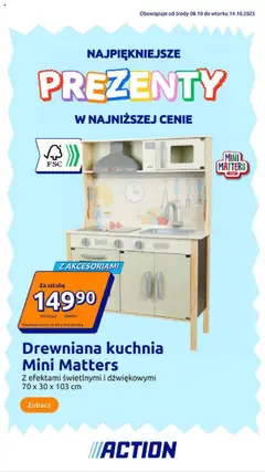Pogląd oferty "Action Gazetka - Presents" - ważna od 08.10.2025