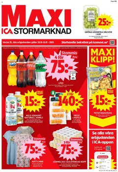 ICA Maxi - Kävlinge - Förhandsvisning av reklamblad från butik ICA Maxi aktuell från 25.08.2025