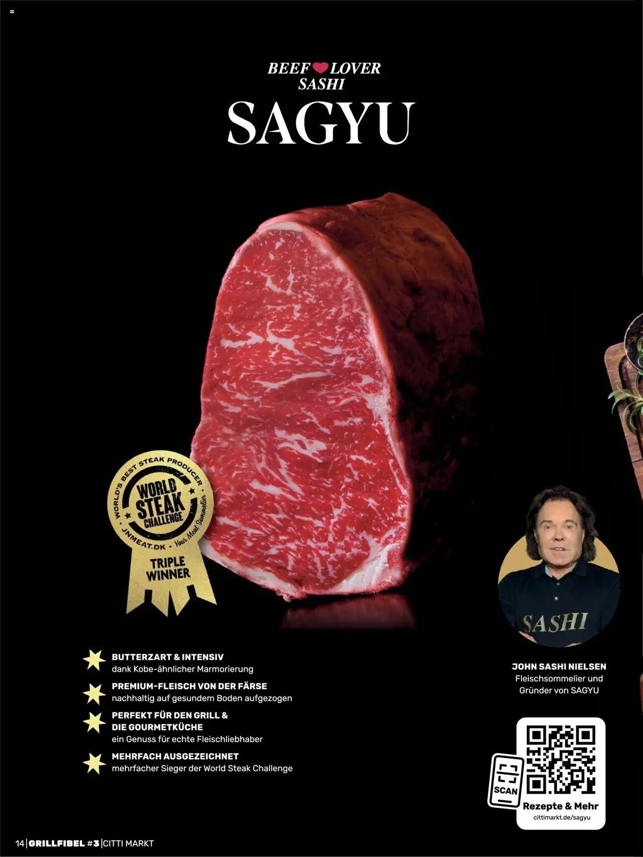 CITTI Markt Grill Fibel - gültig ab dem 25.06.2025 | Seite: 14 | Produkte: Grill, Steak