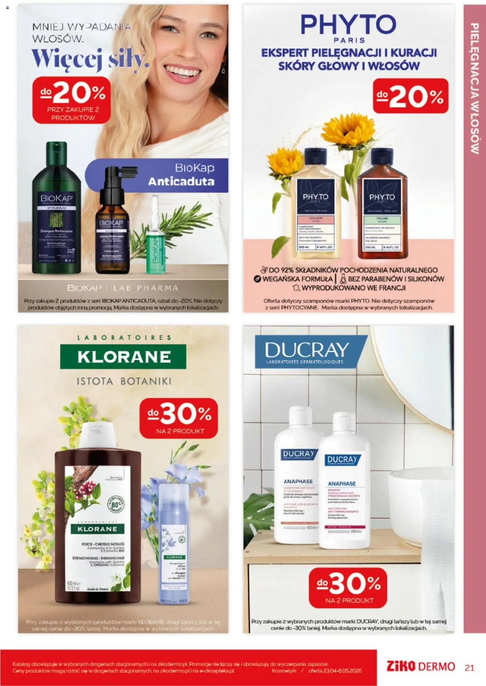 Ziko gazetka od 23.04.2026 | Strona: 21 | Produkty: Kosmetyki