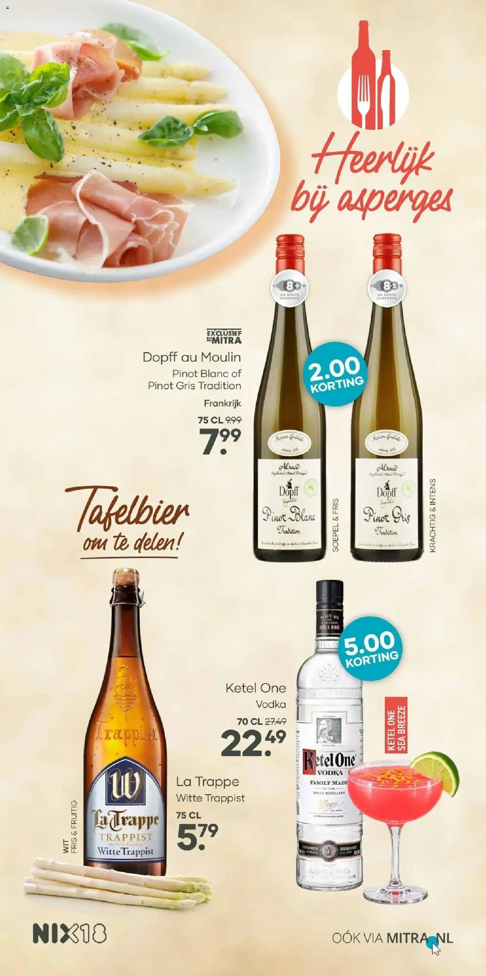 {H1} | Pagina: 19 | Producten: Asperges, Ketel, La