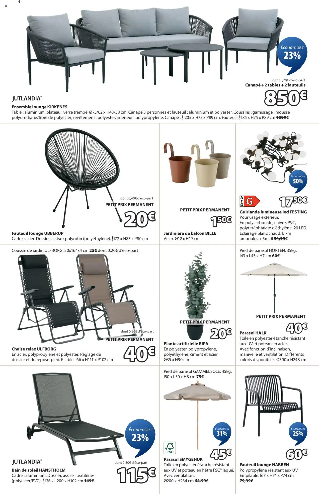  | Page: 4 | Produits: Plantes, Mousse, Table, Piles