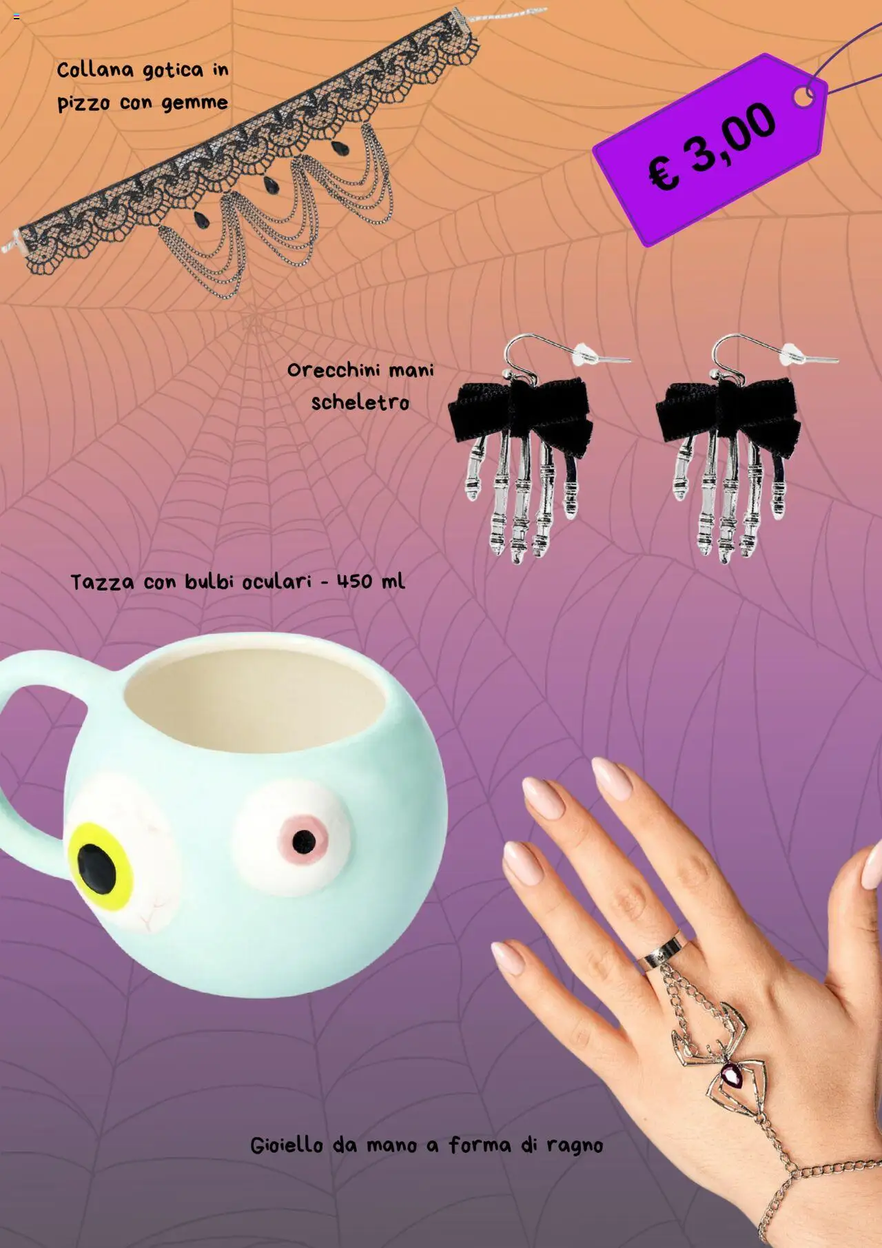 Volantino Flying Tiger del 06.10.2025 | Pagina: 5 | Prodotti: Collana, Orecchini