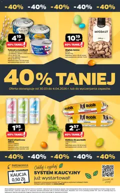 Pogląd oferty "Netto gazetka od poniedziałku spożywcza" - ważna od 30.03.2026 | Strona: 36 | Produkty: Kiełbasa, Tuńczyk, Kiełbasa dla psa