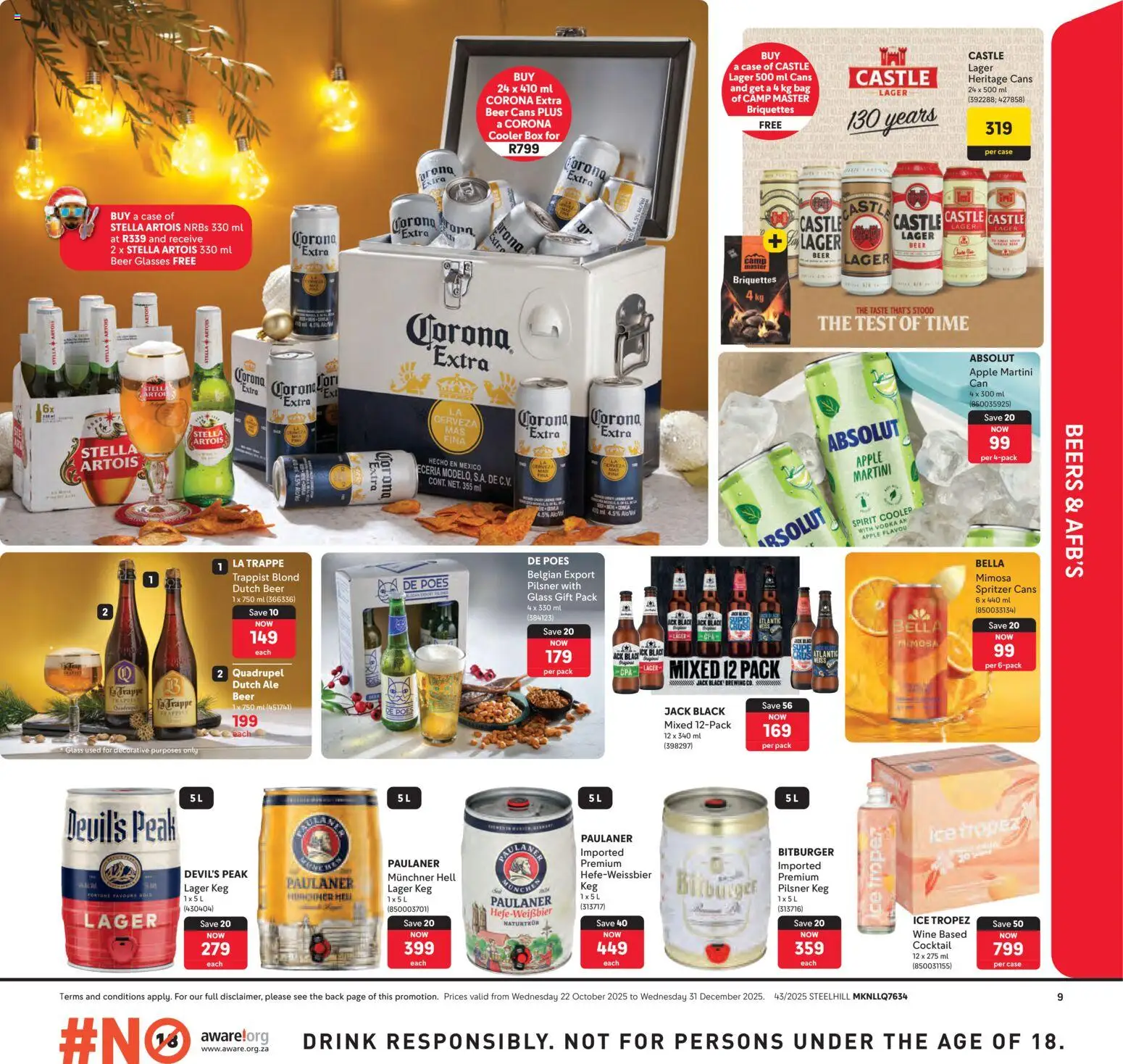 New Makro catalogue – valid from 22.10.2025 | Page: 5 | Products: Case, Bag, Cooler, Beer