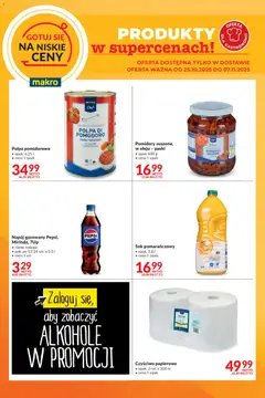Pogląd oferty "Makro Gazetka - Gotuj się na niskie ceny w dostawie" - ważna od 25.10.2025