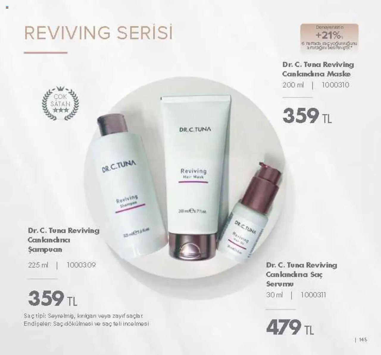 Farmasi Katalog - 01.09.2025 tarihinden itibaren geçerlidir | Sayfa: 145 | Ürünler: Şampuan, Maske