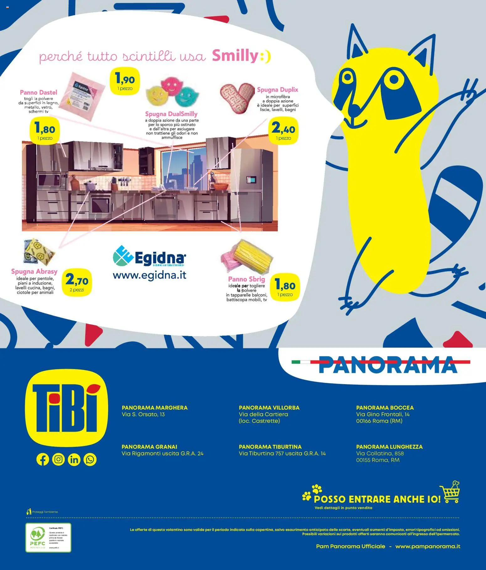 Volantino Panorama del 06.11.2025 | Pagina: 12 | Prodotti: Spugna, TV
