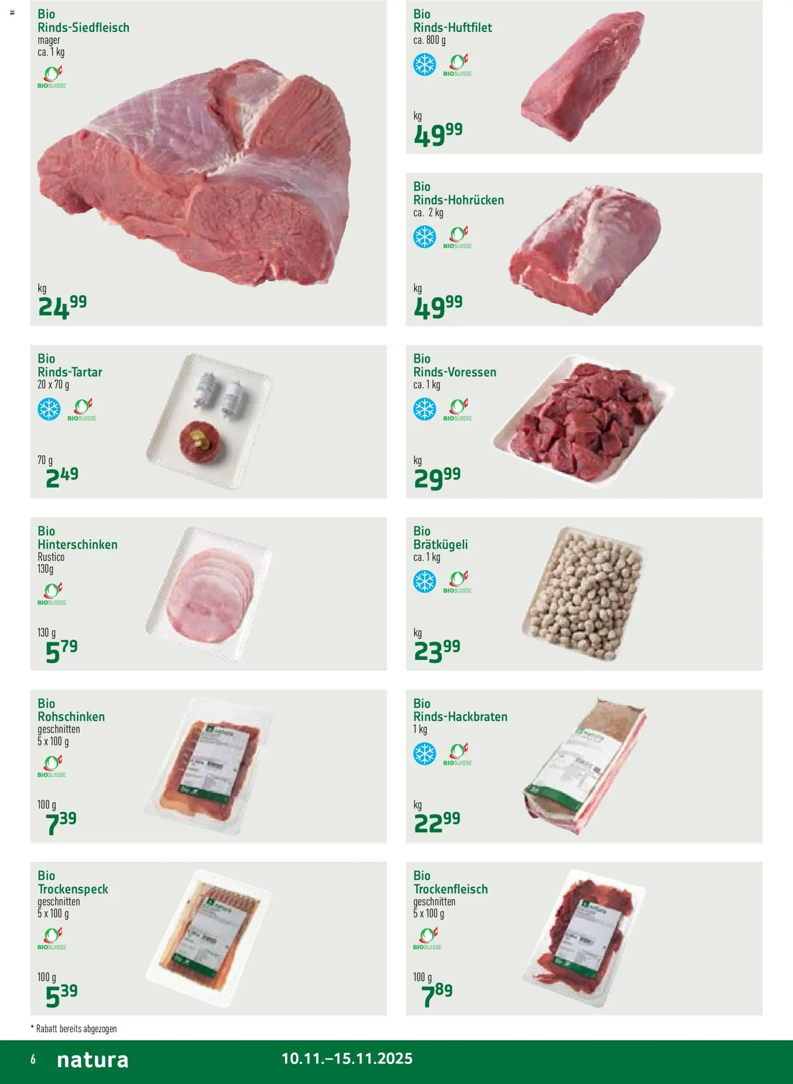 Prodega Aktionen Natura – gültig ab 10.11.2025 | Seite: 6