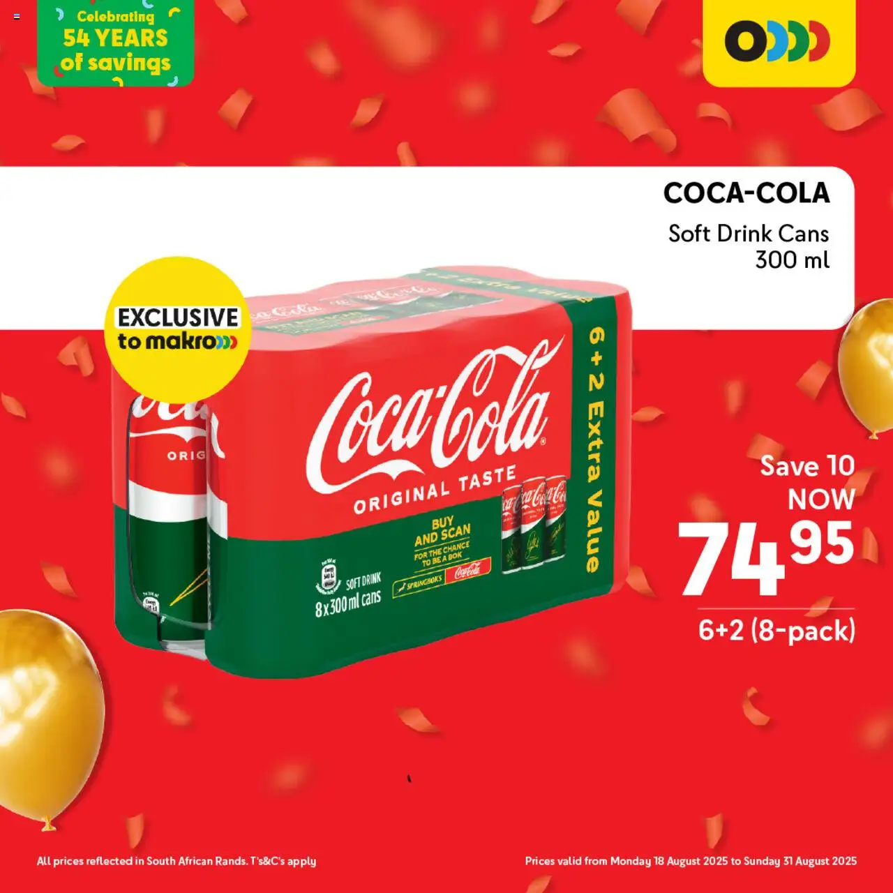 Makro Birthday Deals Drinks │ valid from 18.08.2025 | Page: 1