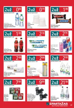 ERMITAŽAS leidinys galioja nuo 01.12.2025 | Puslapis: 23 | Prekių: Gaivusis gėrimas, Ploviklis, Pirštines, Mineralinis vanduo