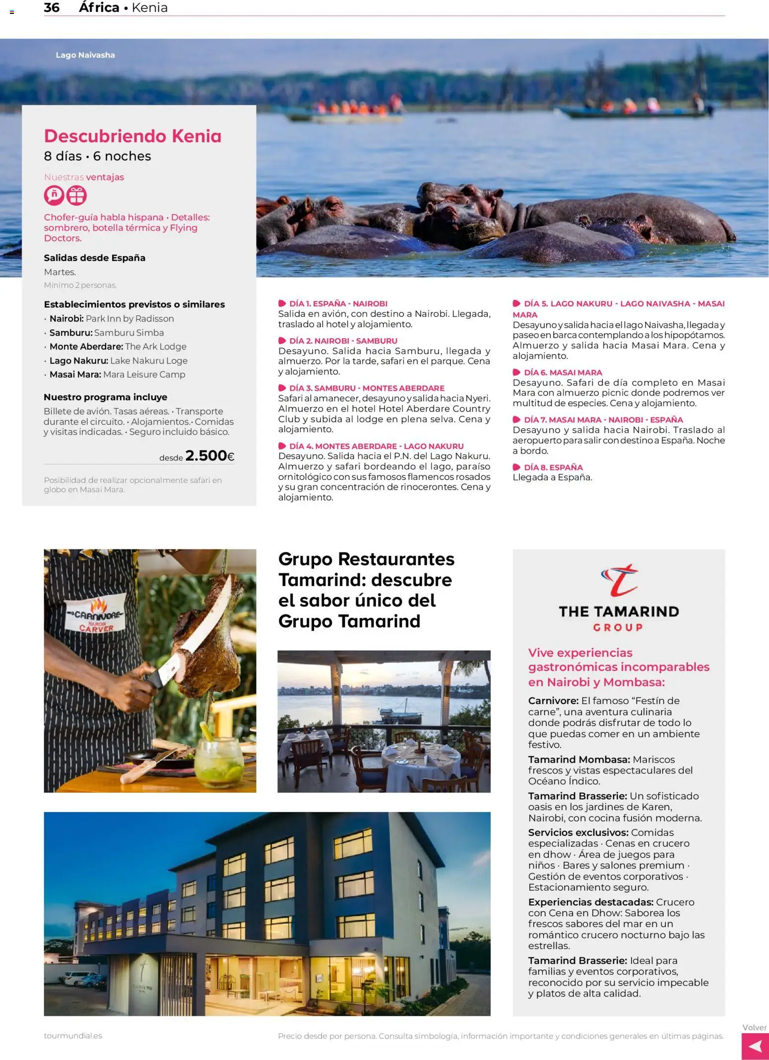 Viajes El Corte Inglés Africa y Oriente Medio │ válido desde el 01.01.2026 | Página: 36 | Productos: Cocina