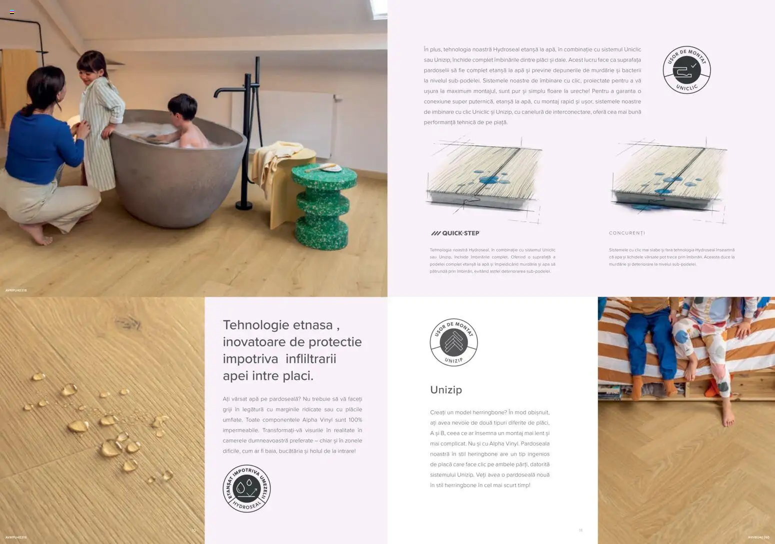 Noul catalog Proges – valabil de la 20.12.2025 | Pagină: 7 | Produse: Pardoseală, Apă