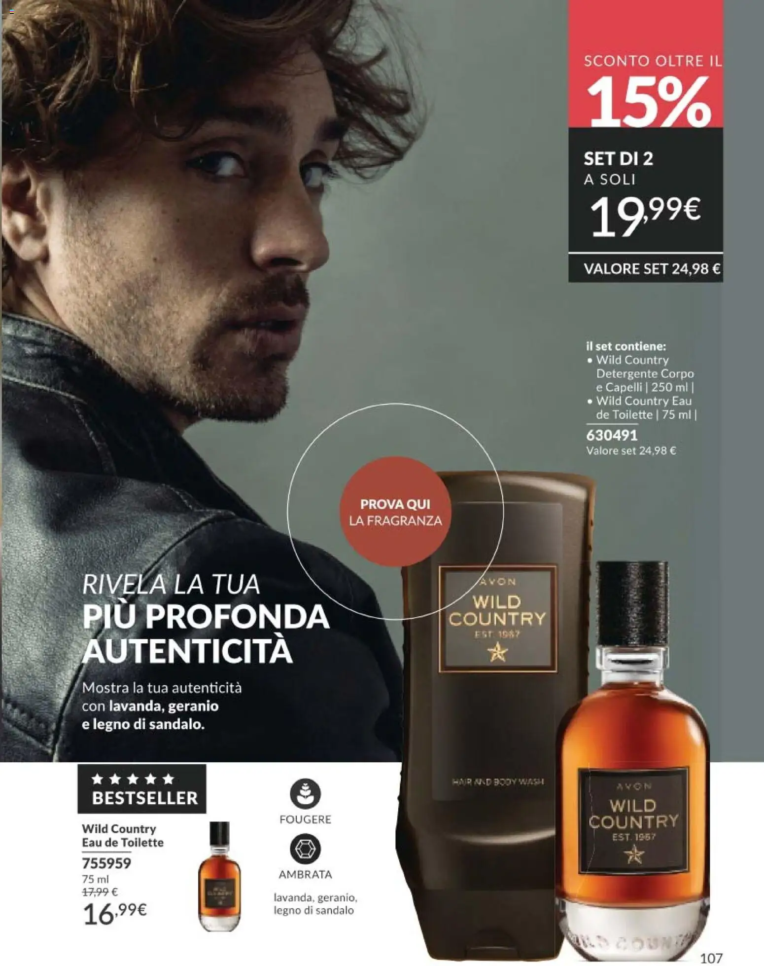 Volantino Avon del 01.05.2026 | Pagina: 107 | Prodotti: Detergente, Fragranza