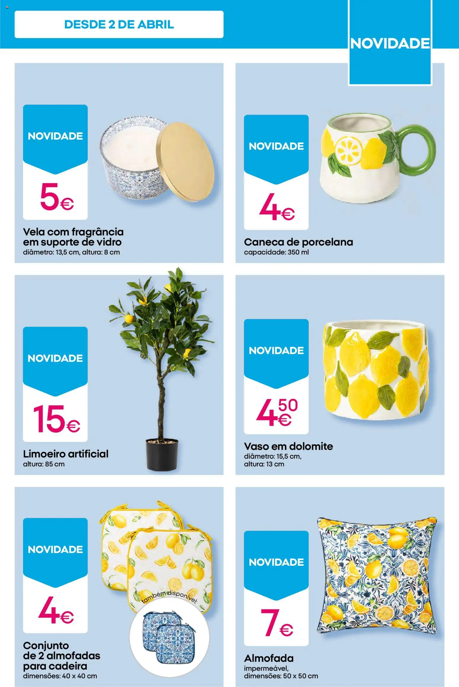Pepco folheto │ válido de 02.04.2026 | Página: 5 | Produtos: Fragrância, Caneca, Almofada, Cadeira