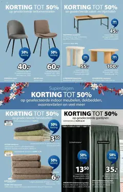 JYSK - JYSK folder  - Voorbeeld van een folder van JYSK, geldig van 07.12.2025 | Pagina: 14 | Producten: Bijzettafels, Badhanddoek, Munt, Gordijnen