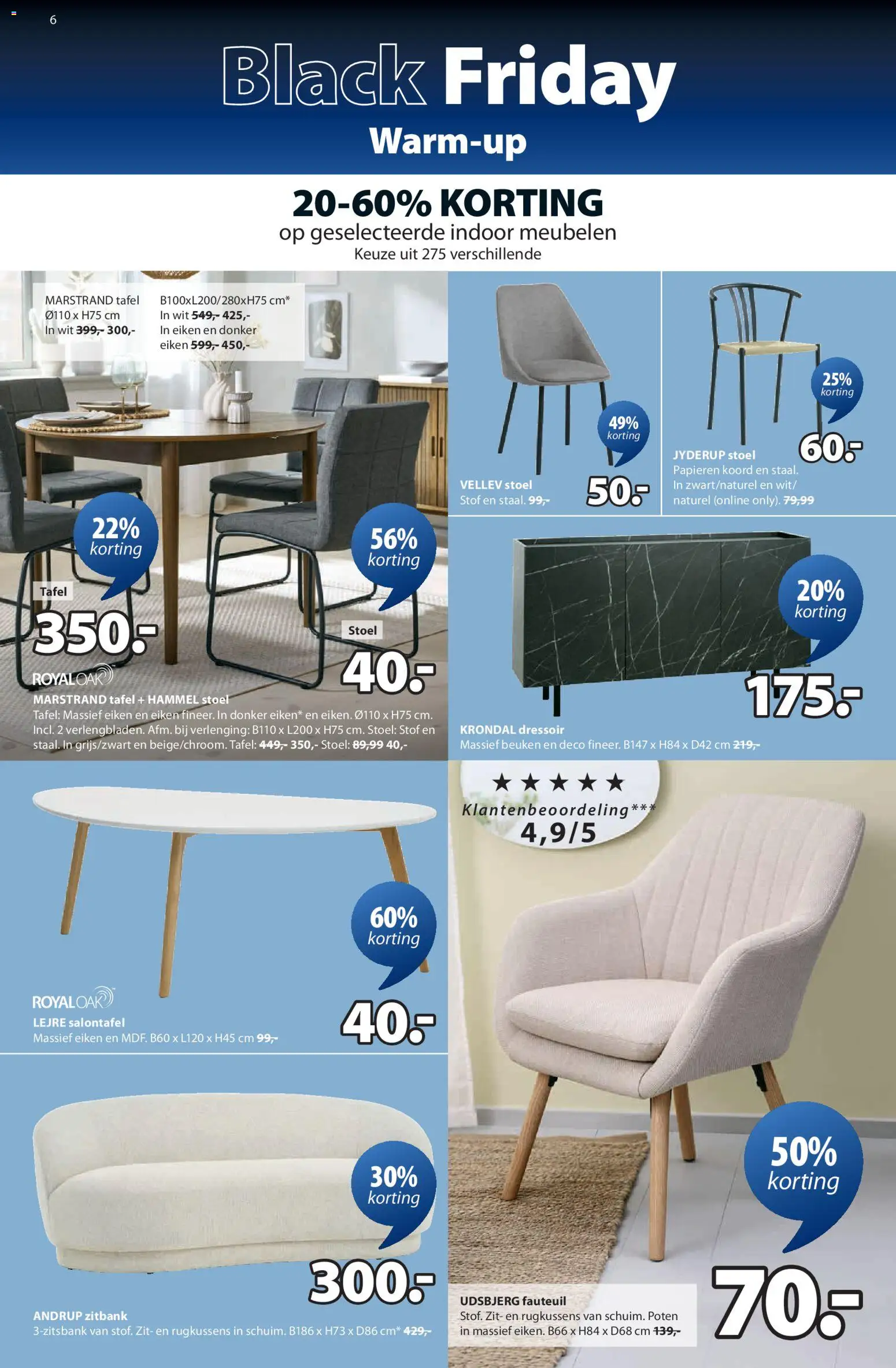 {H1} | Pagina: 6 | Producten: Fauteuil, Zitbank, Stoel, Dressoir