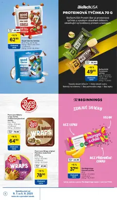 Tesco katalog od 09.07.2025 | Strana: 8 | Produkty: Oleje, Proteinová tyčinka, Protein bar, Tortilla