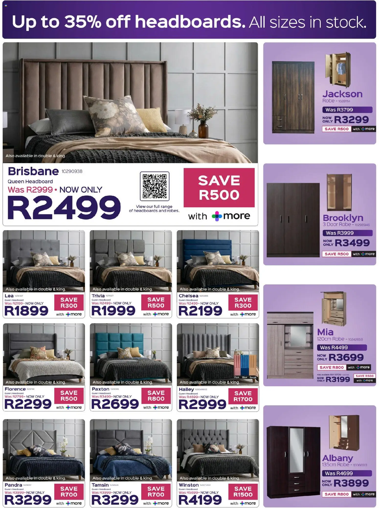 New Sleepmasters Specials catalogue – valid from 19.03.2026 | Page: 11 | Products: Headboard