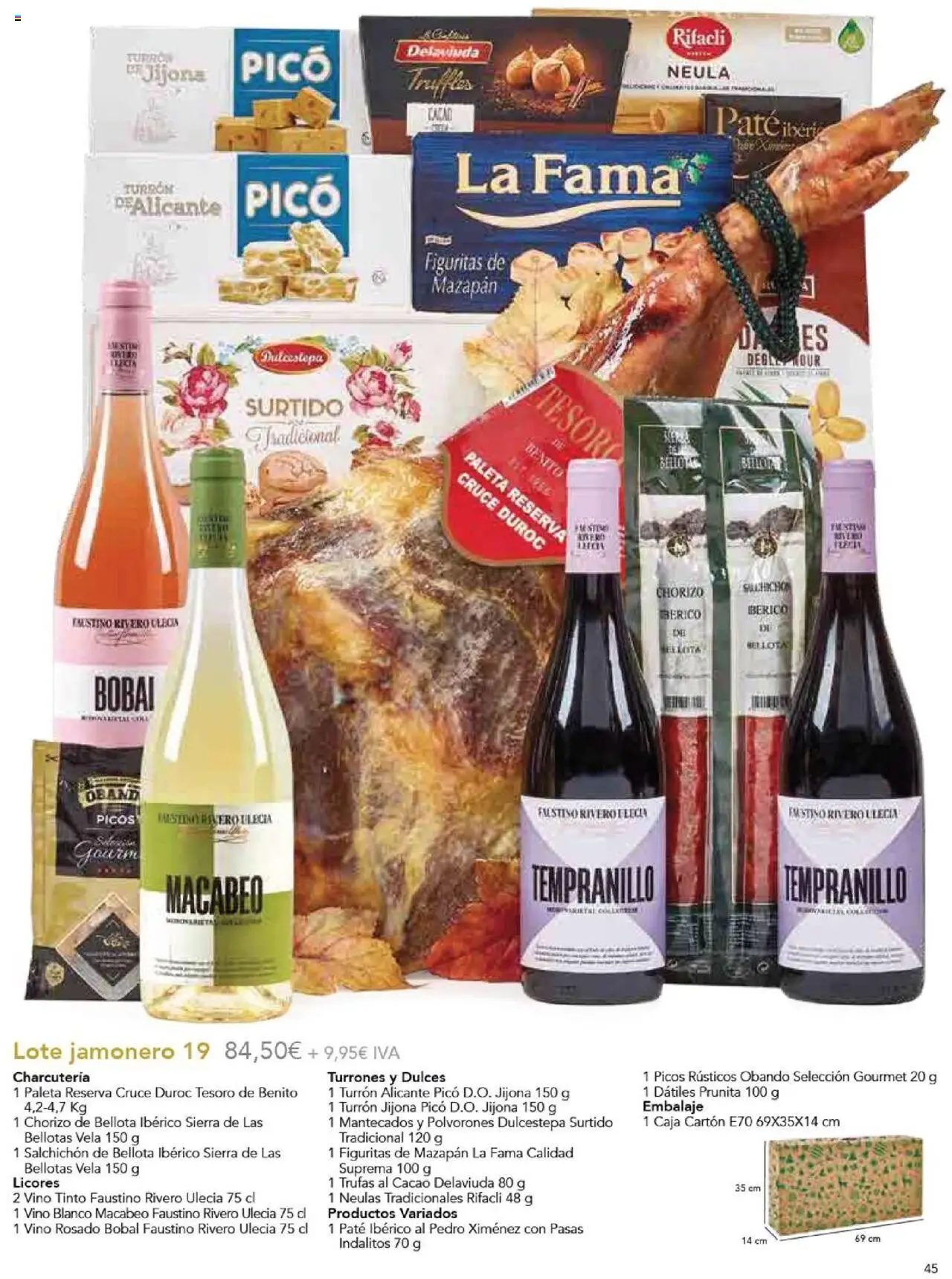 E.Leclerc Regalos de Navidad 2025 │ válido desde el 10.10.2025 | Página: 47 | Productos: Vino rosado, Vino, Paté, Φρυγανιές σικάλεως