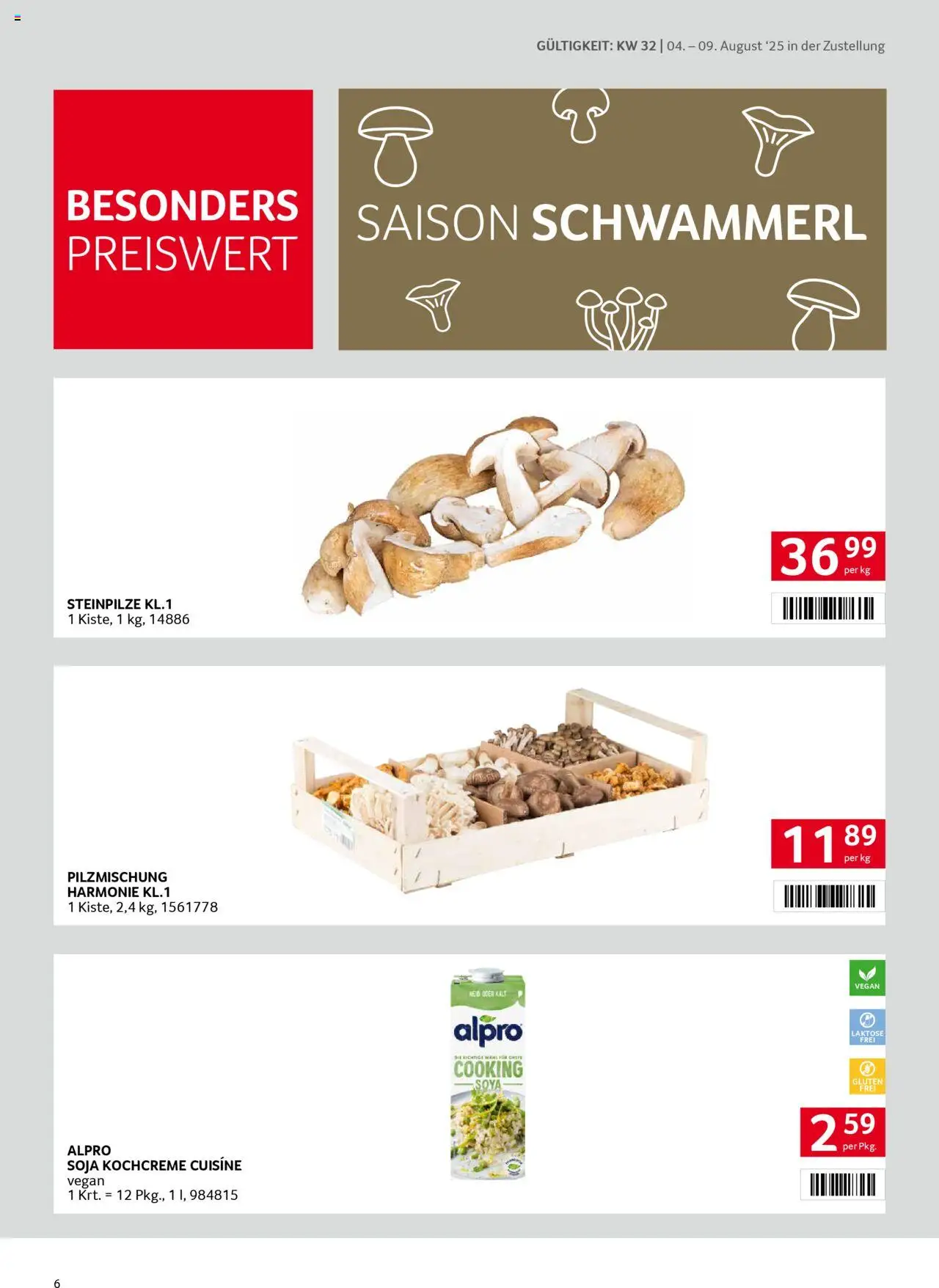 Transgourmet Zustellaktion gültig ab 03.08.2025 | Seite: 6