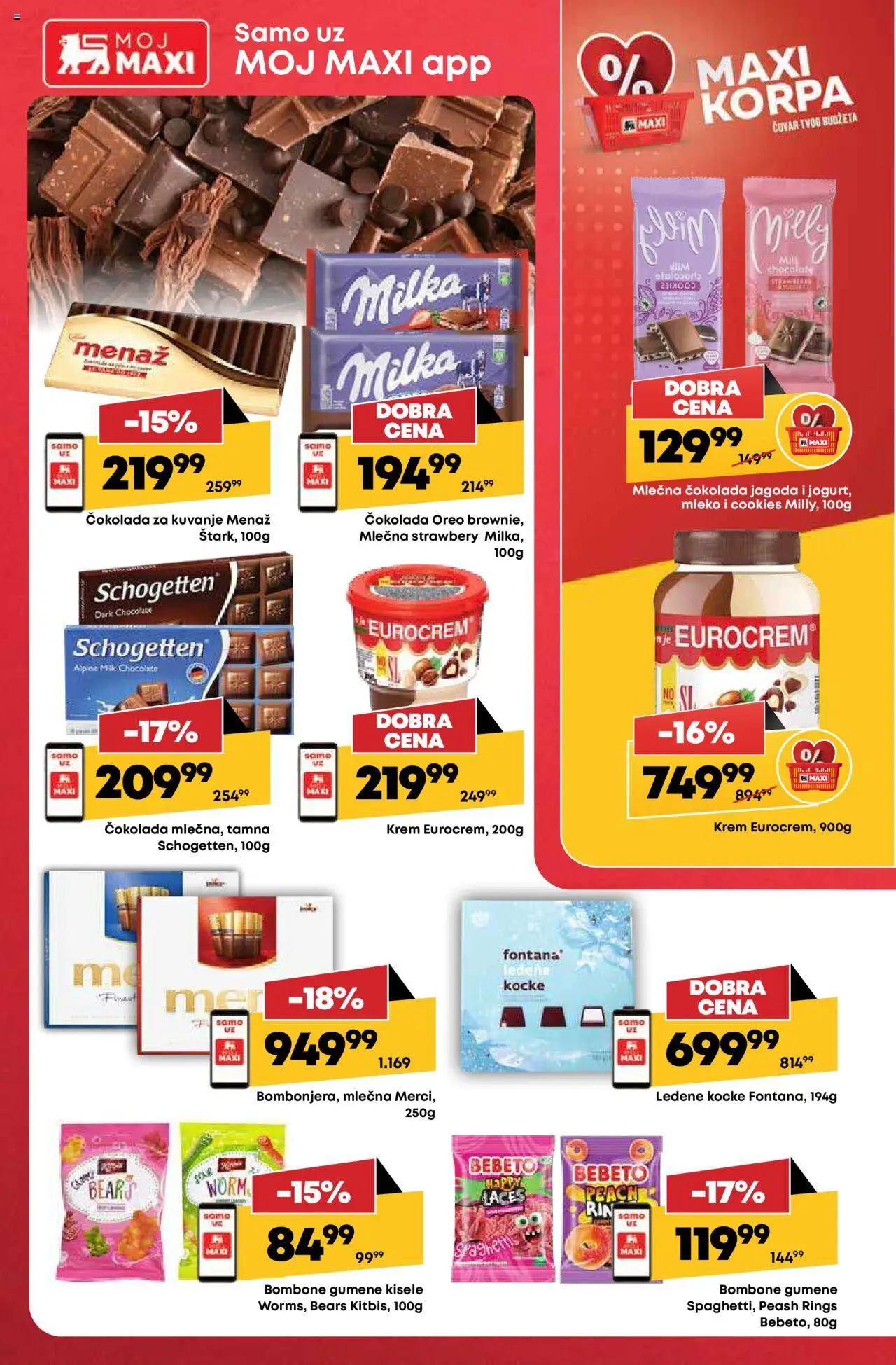 Tempo katalog - važi od 14.08.2025 | Strana: 22 | Proizvode: Bombone, Eurocrem, Mleko, Čokolada