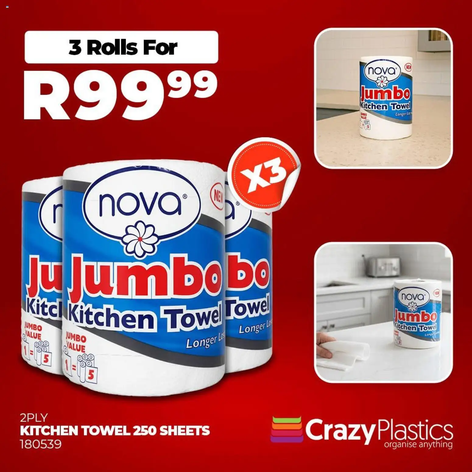 New Crazy Plastics catalogue – valid from 31.01.2026 | Page: 2 | Products: Towel