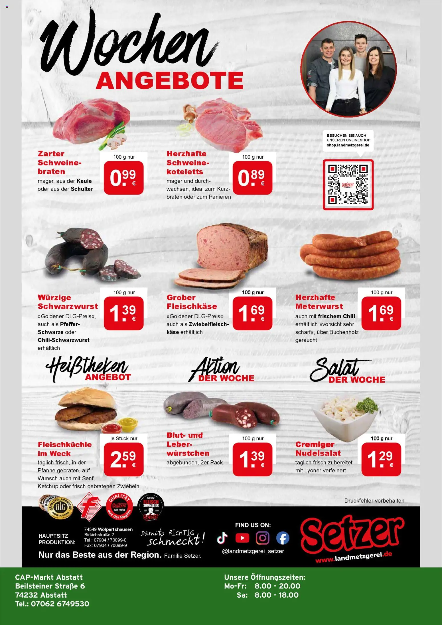CAP Markt Prospekt – gültig ab 05.01.2026 | Seite: 4 | Produkte: Käse, Pfeffer, Chili, Salat