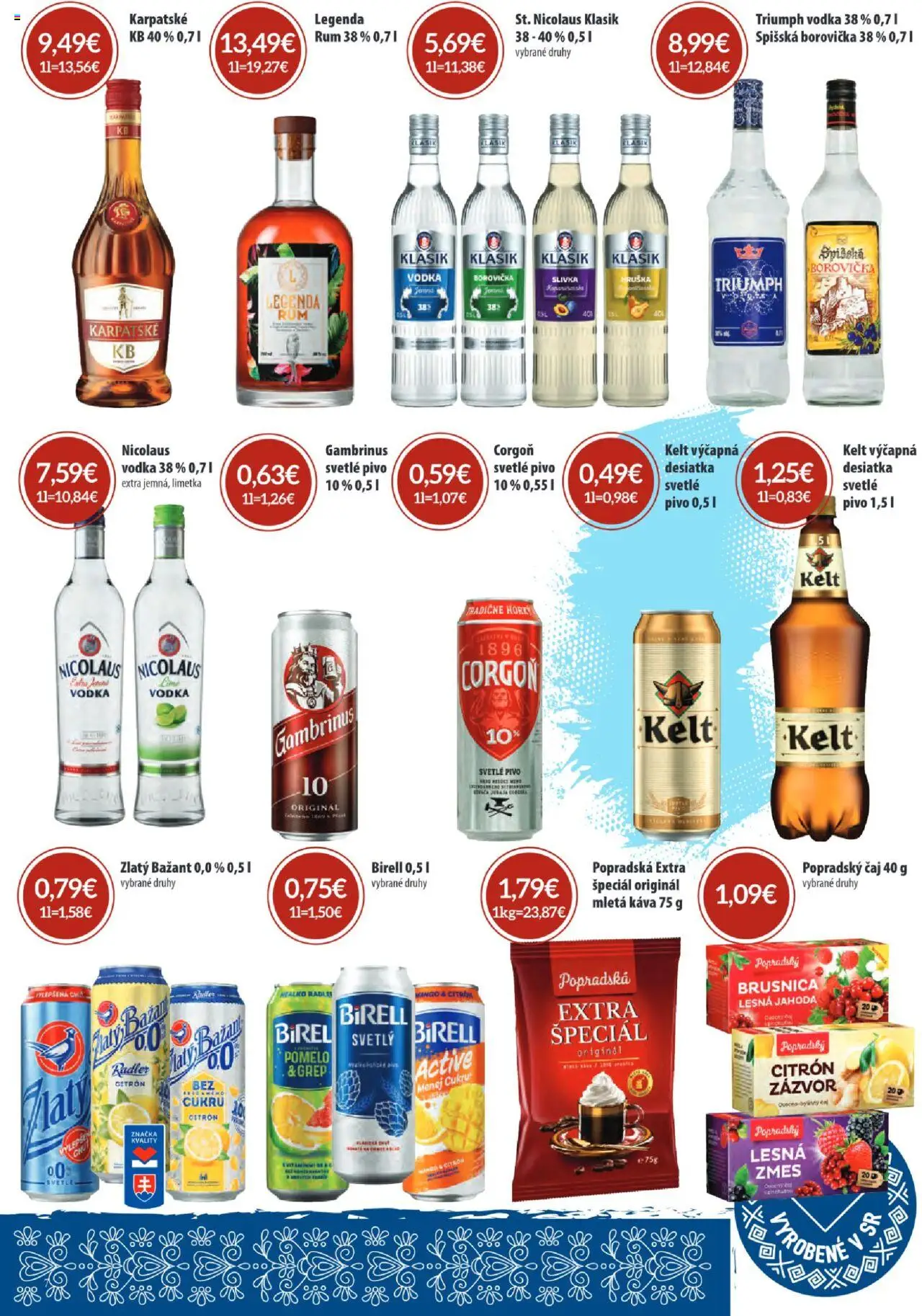 Nové Sintra akcie – leták je platný od 02.10.2025 | Strana: 7 | Produkty: Pivo, Zázvor, Corgoň, Gambrinus