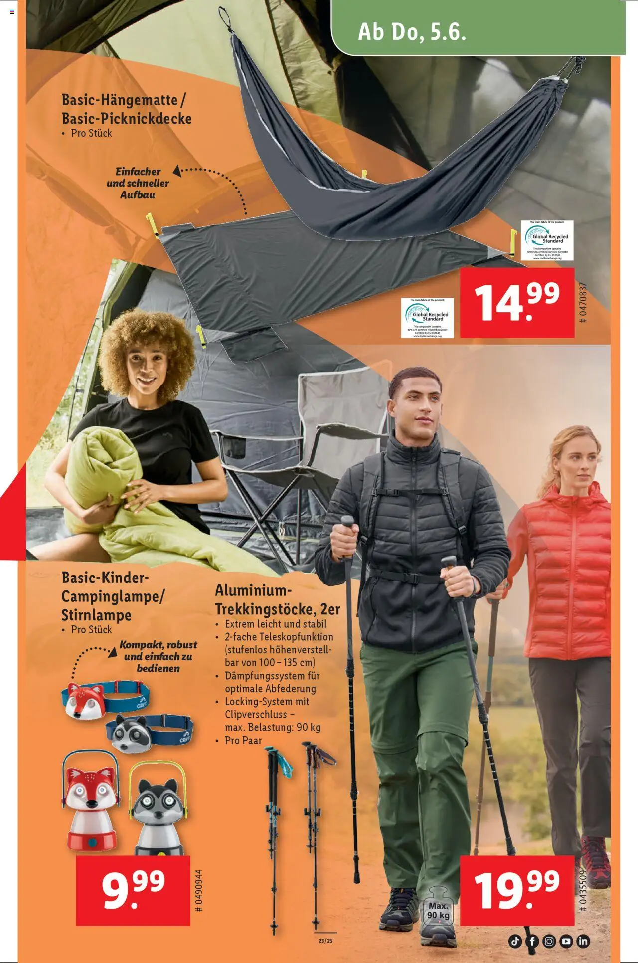 Lidl Aktionen ab 05.06.2025 | Seite: 23 | Produkte: Stirnlampe