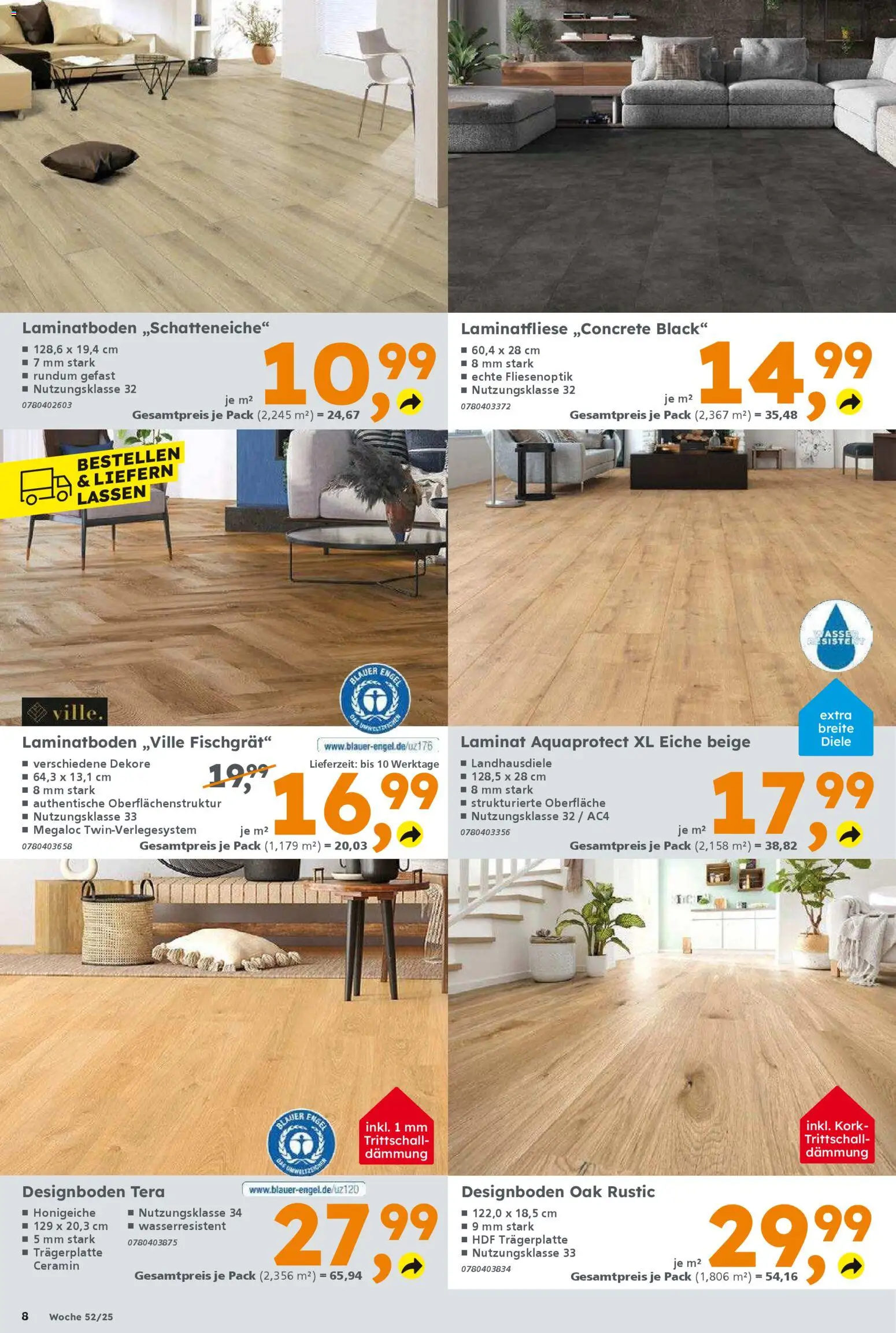 Globus Baumarkt prospekt Stralsund-Groß Lüdershagen	 – gültig ab 21.12.2025 | Seite: 8