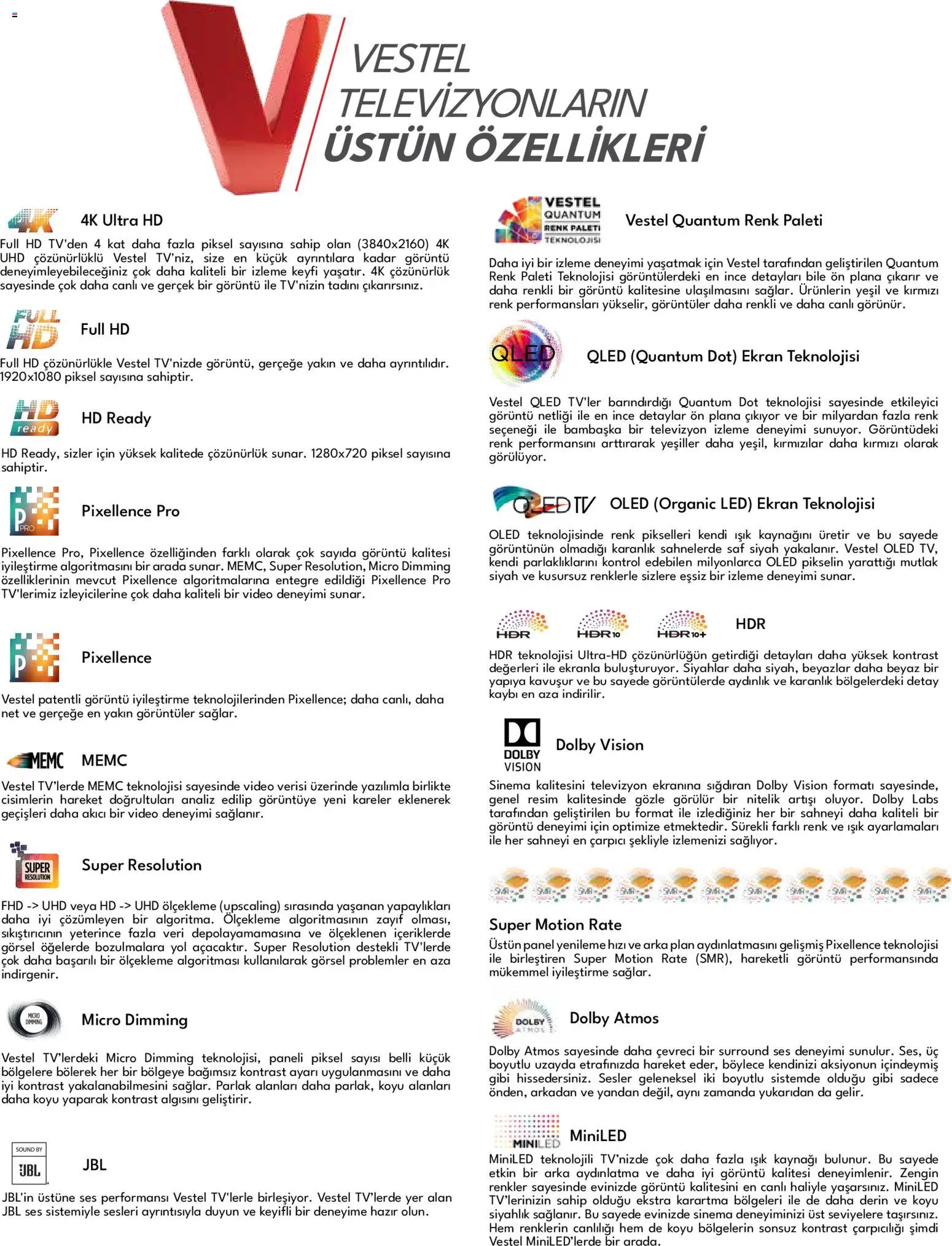 Vestel Tüketici Elektroniği - 17.02.2026 tarihinden itibaren geçerlidir | Sayfa: 2 | Ürünler: TV, Televizyon, Video, Ses