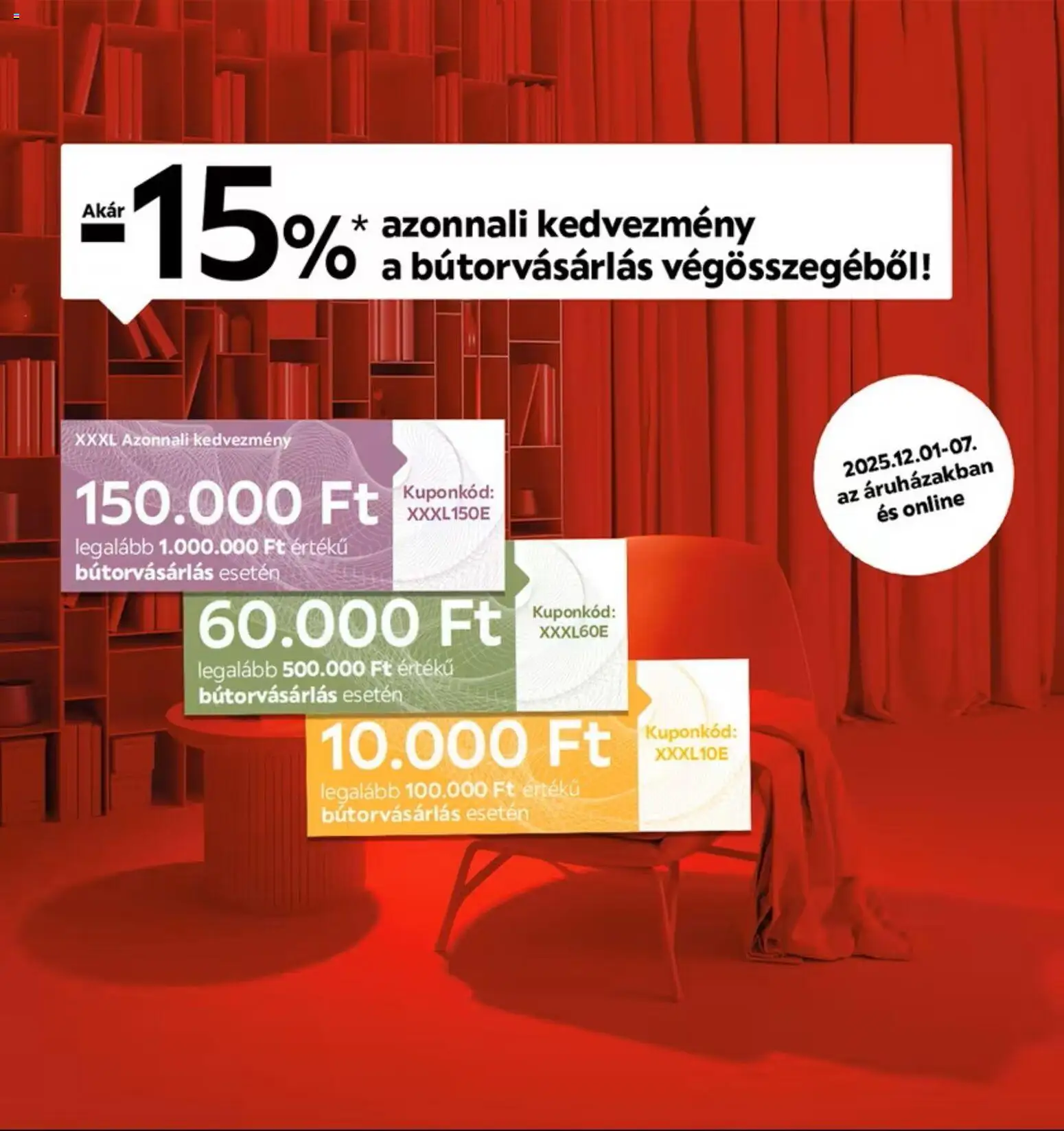 XXXLutz akciós ujság - amely érvényes a következő dátumtól: 01.12.2025 | Oldal: 2