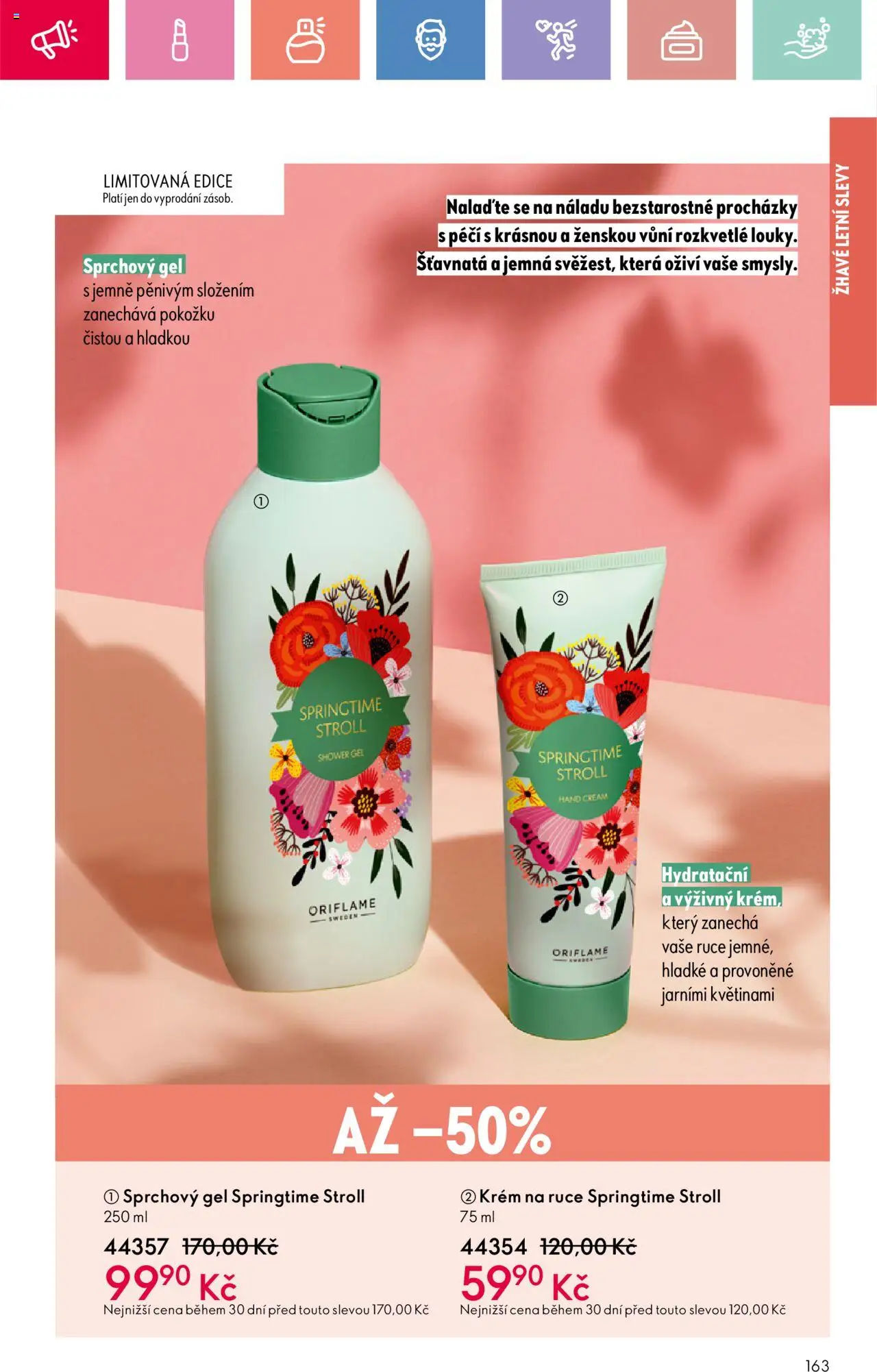 Oriflame katalog č.10/2025 od 06.07.2025 | Strana: 163 | Produkty: Krém na ruce, Sprchový gel, Krém