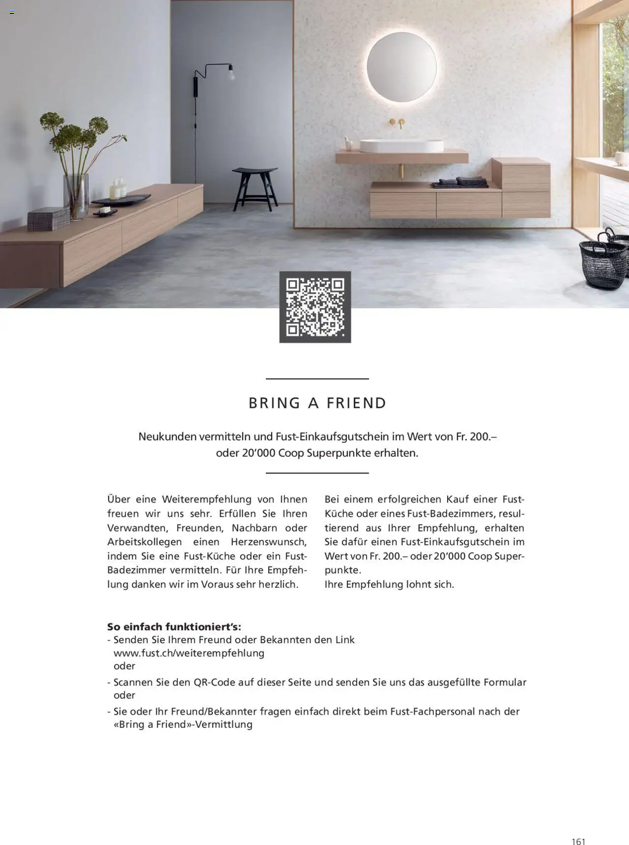 Fust Badezimmermagazin ab 05.05.2025 | Seite: 161