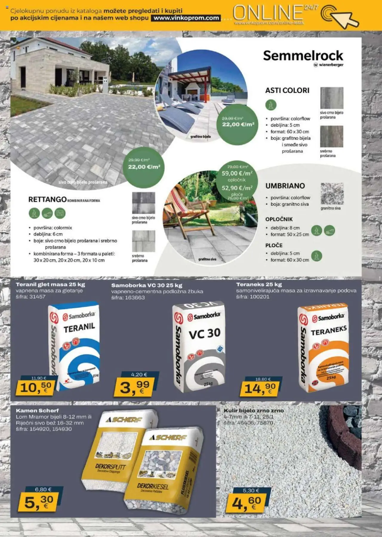Vinkoprom katalog | vrijedi od 01.10.2025 | Stranica: 13 | Proizvodi: Glet masa