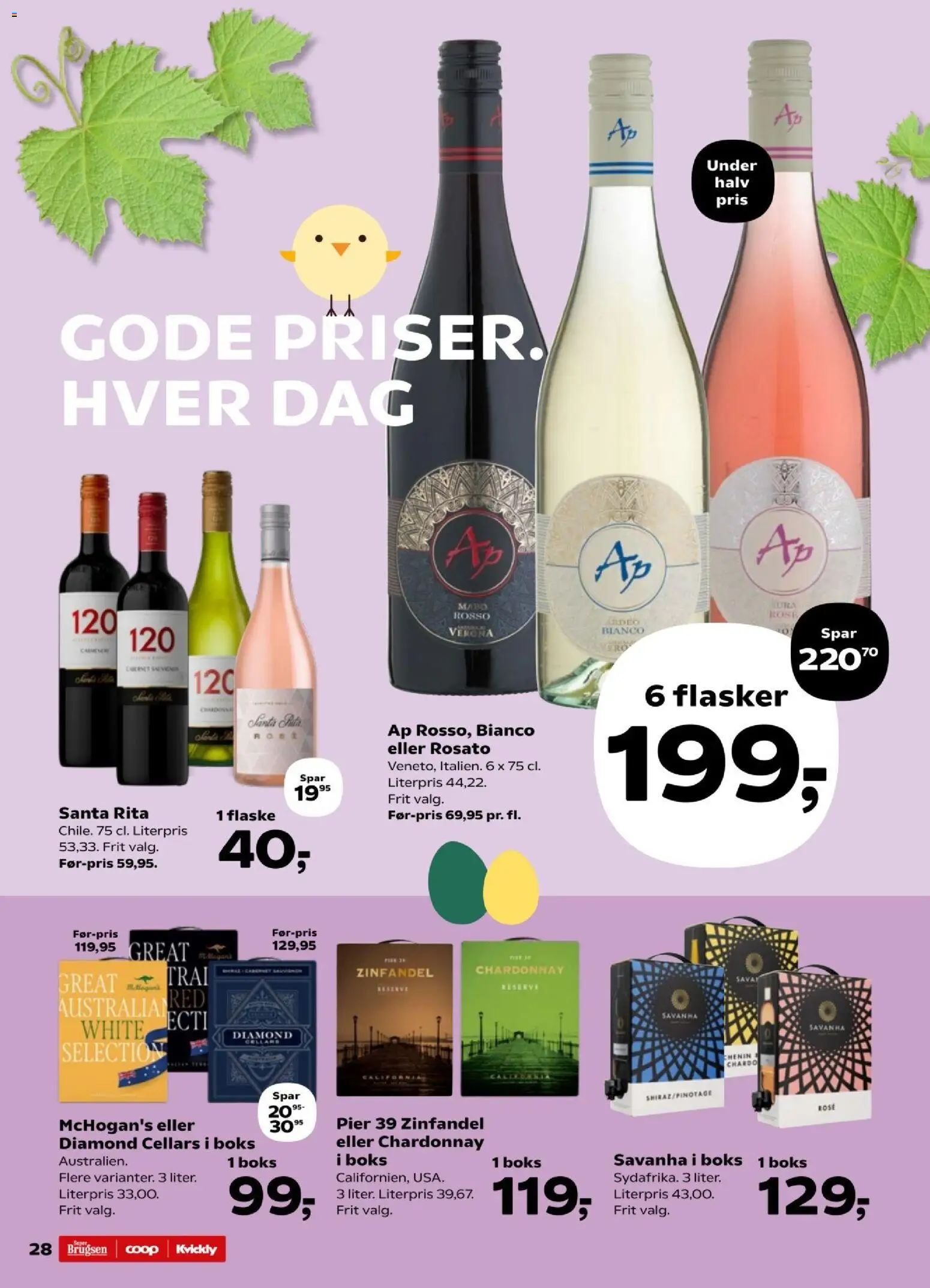 Super Brugsen tilbudsavis – gyldig fra 27.03.2026 | Side: 28 | Produkter: Boks