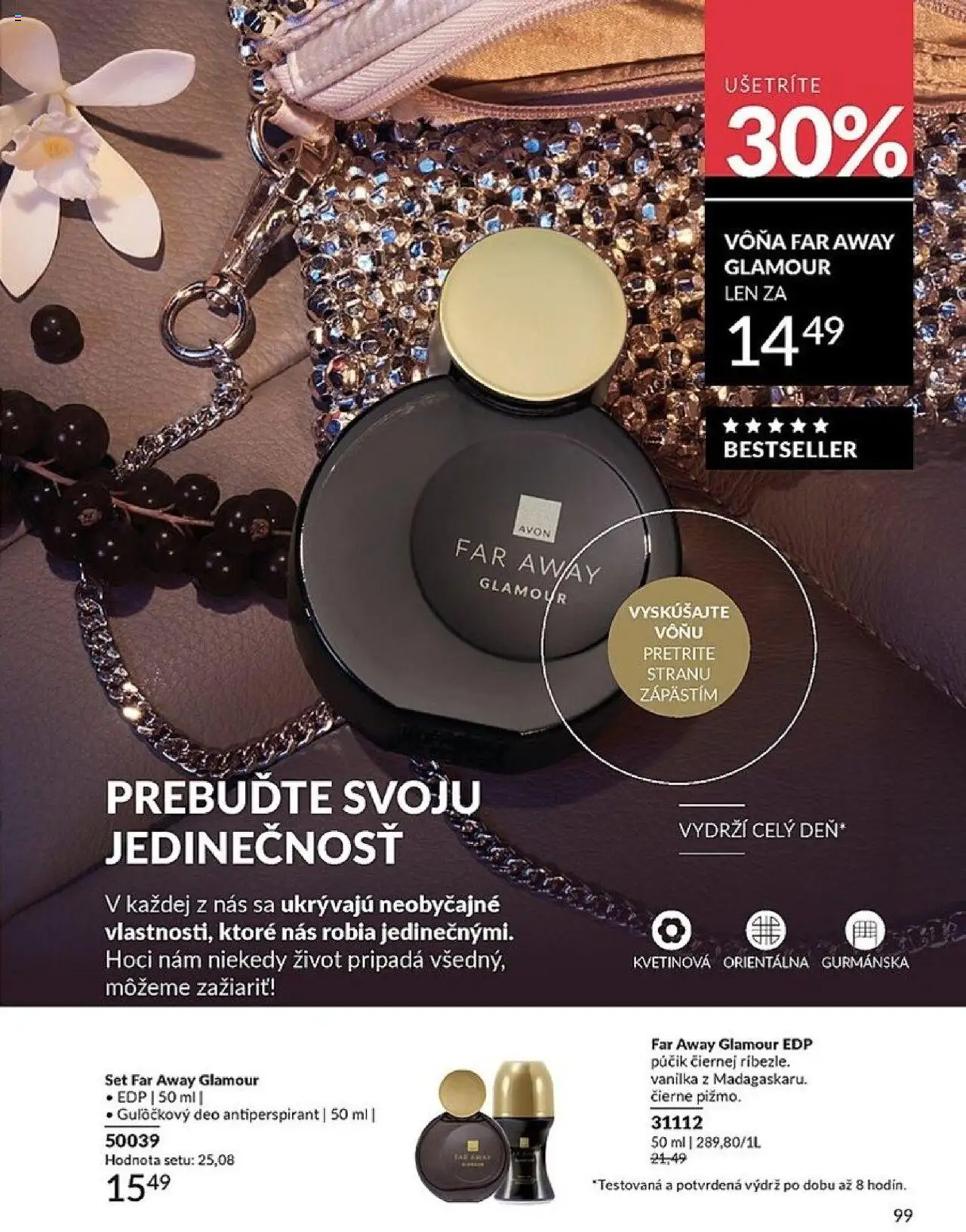 Nové Avon akcie – leták je platný od 01.10.2025 | Strana: 99 | Produkty: Antiperspirant